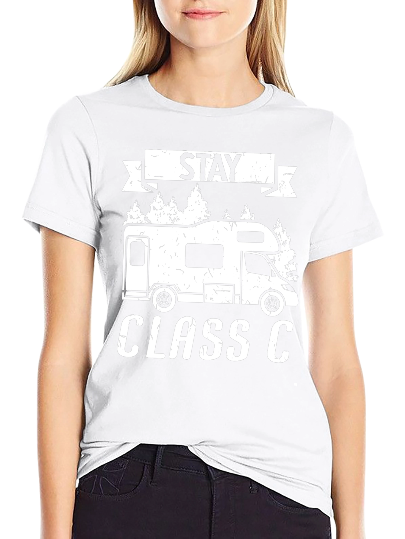 Stay Class C RV Camping T-Shirt