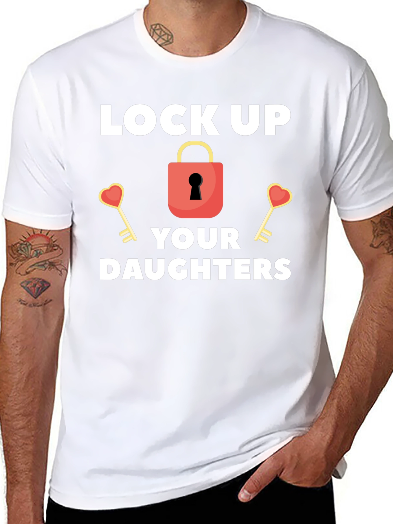 Lock Up Your Daughters Graphic T-Shirt