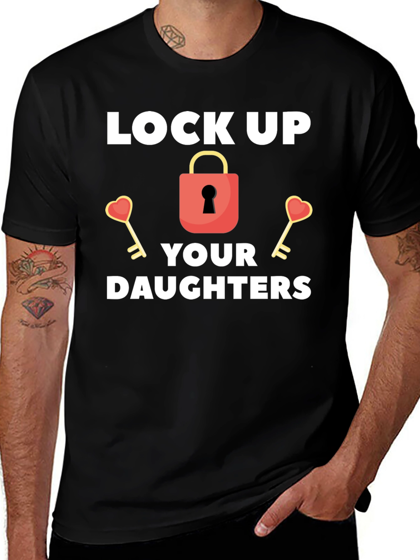 Lock Up Your Daughters Graphic T-Shirt
