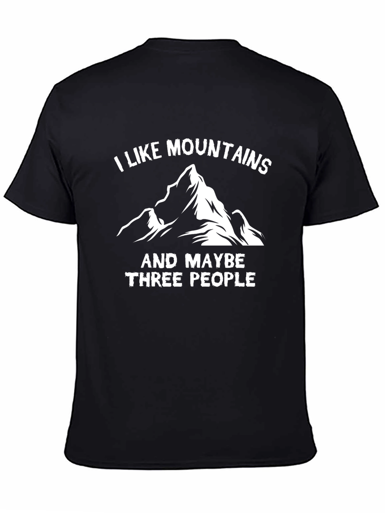 I Like Mountains T-Shirt - Hiking Adventure Tee