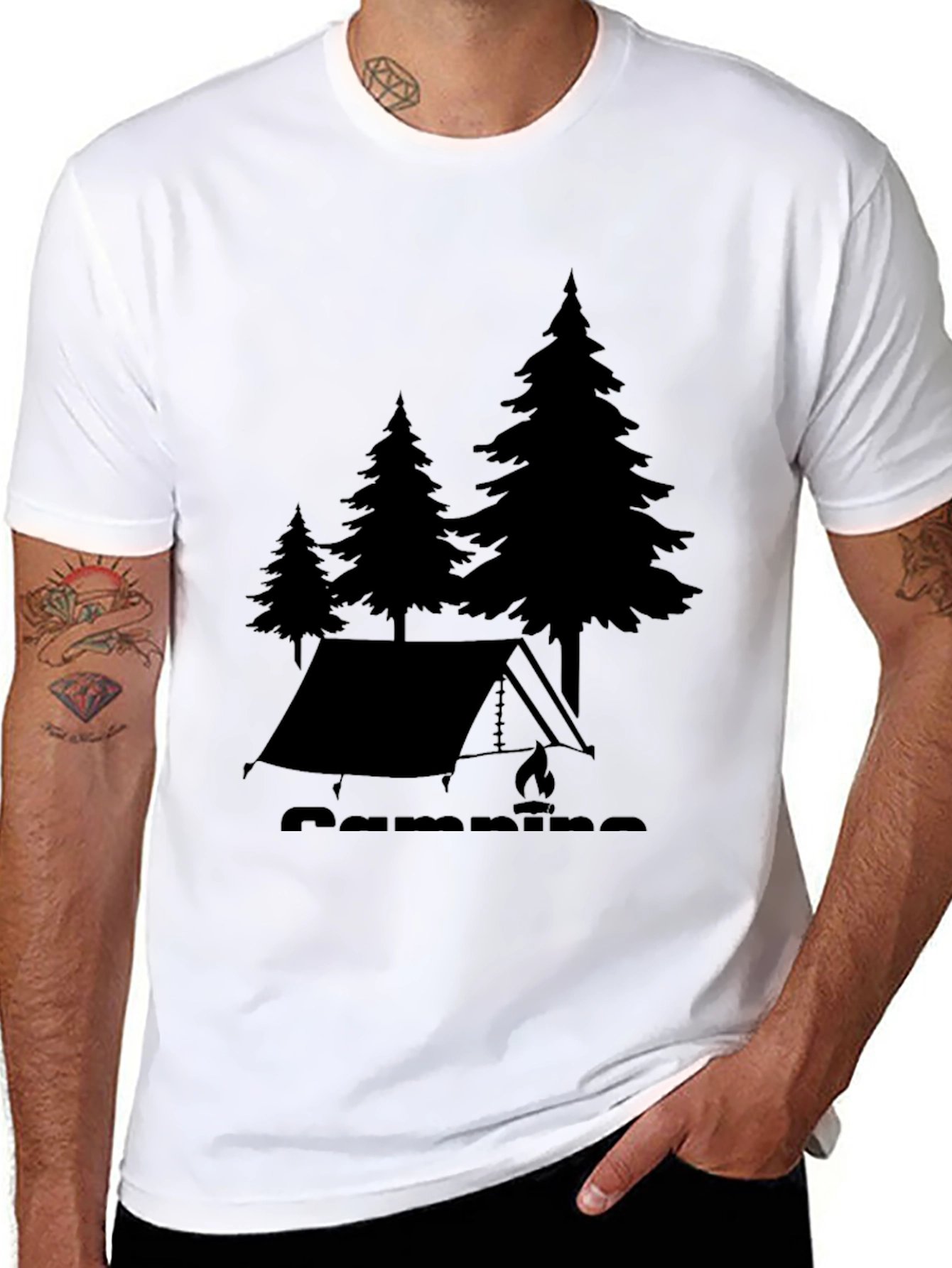 Camping Adventure Tee - Nature Lover Shirt