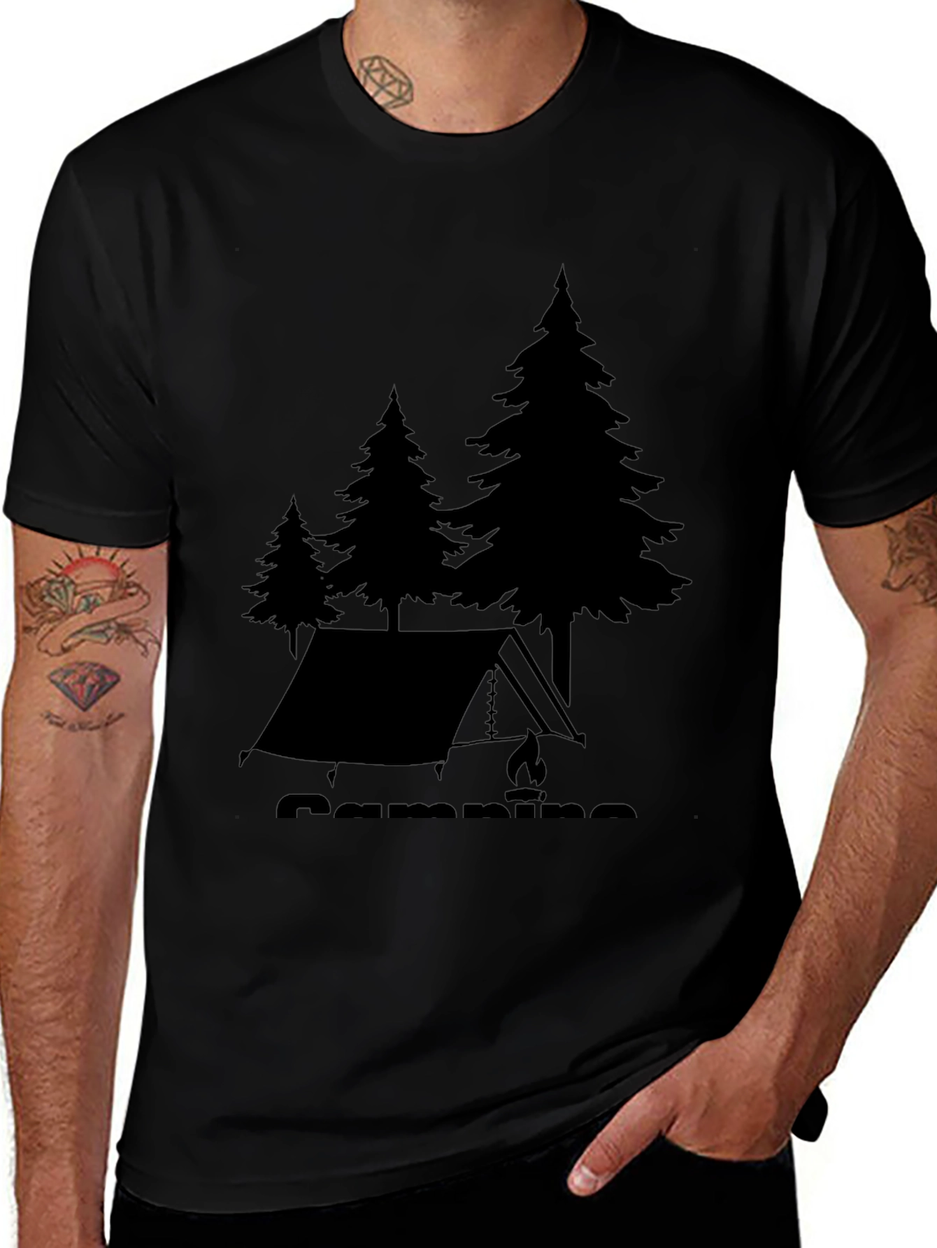 Camping Adventure Tee - Nature Lover Shirt