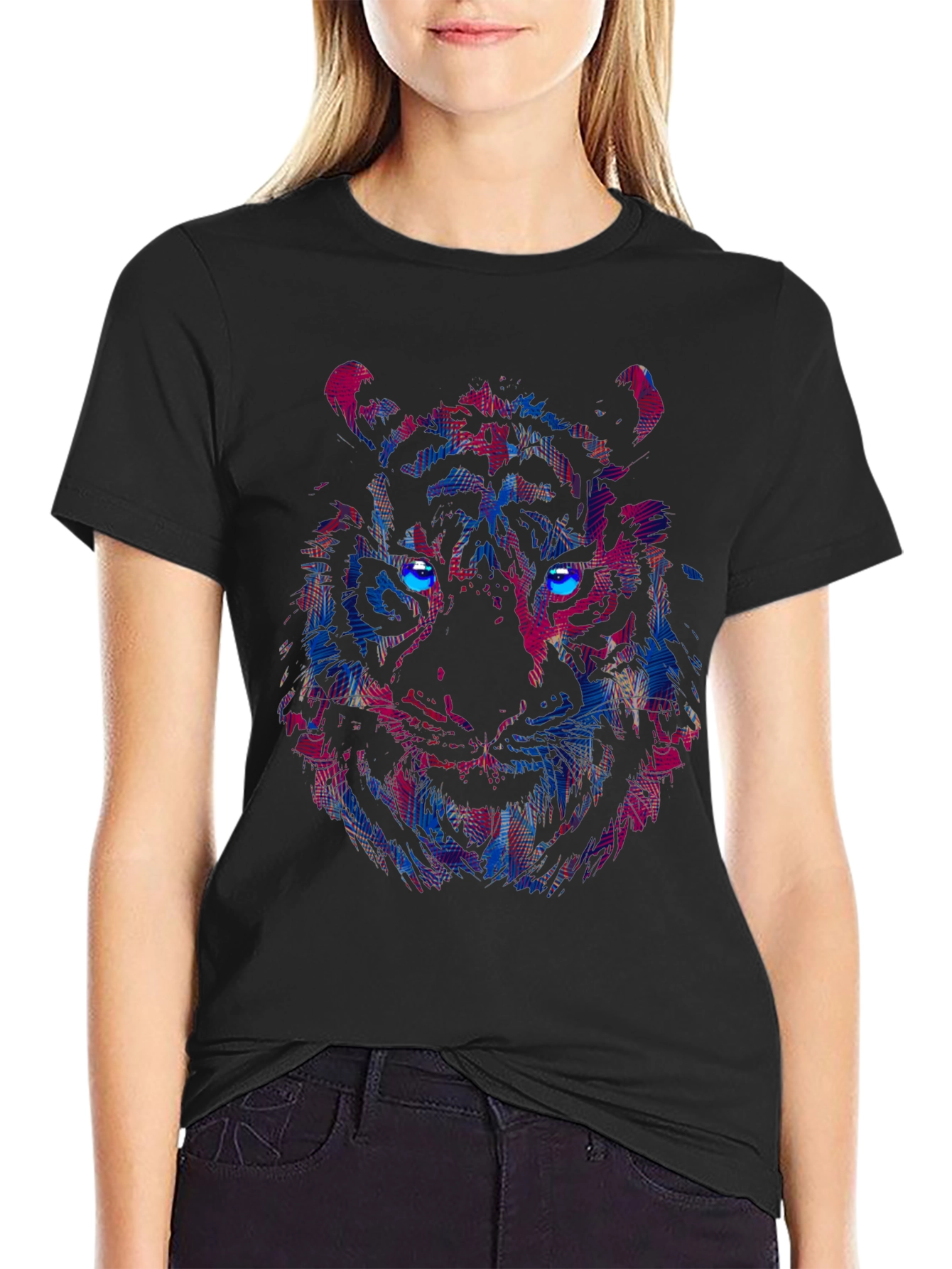 Vibrant Tiger Graphic Tee - Bold Style