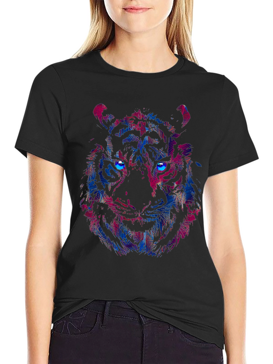 Vibrant Tiger Graphic Tee - Bold Style