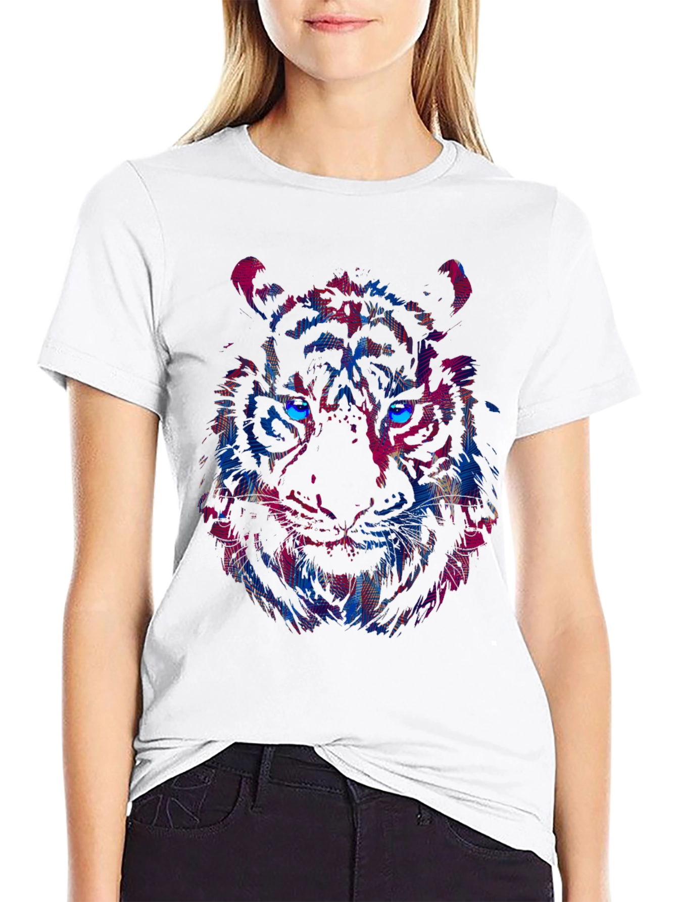 Vibrant Tiger Graphic Tee - Bold Style