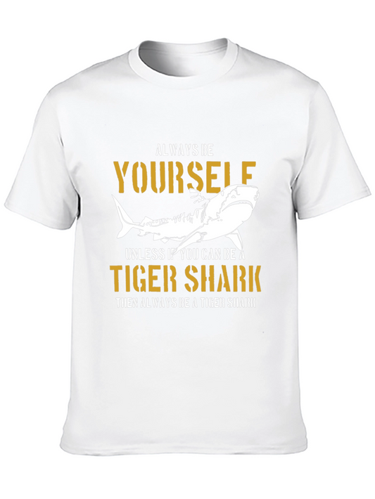 Always Be Yourself Tiger Shark Graphic Tee