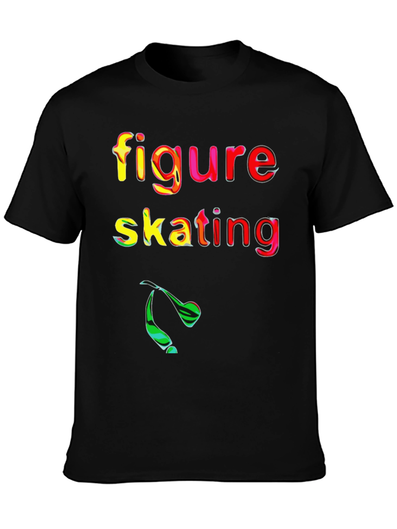 Figure Skating Graphic T-Shirt