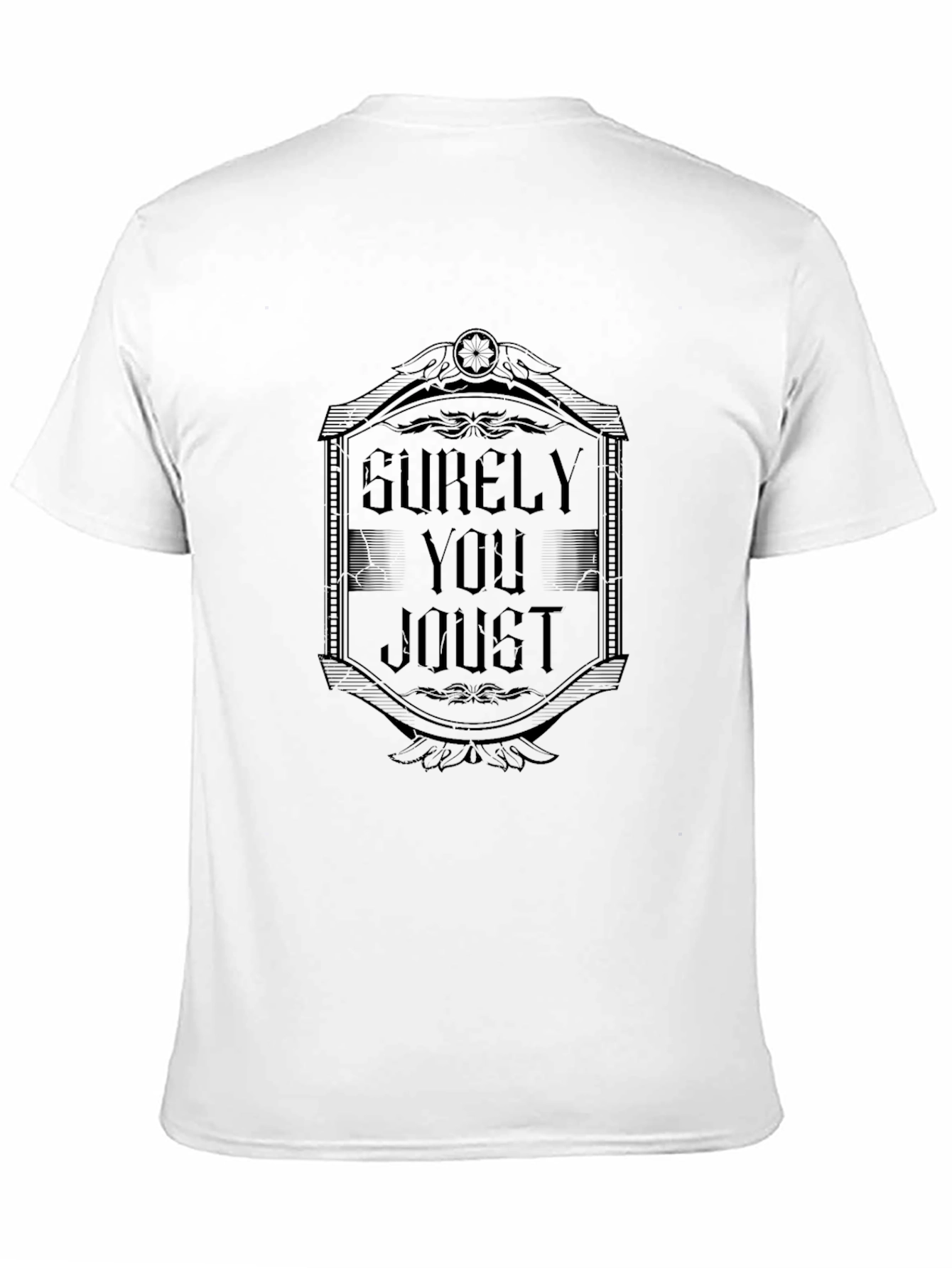 Surely You Joust Graphic T-Shirt - Black