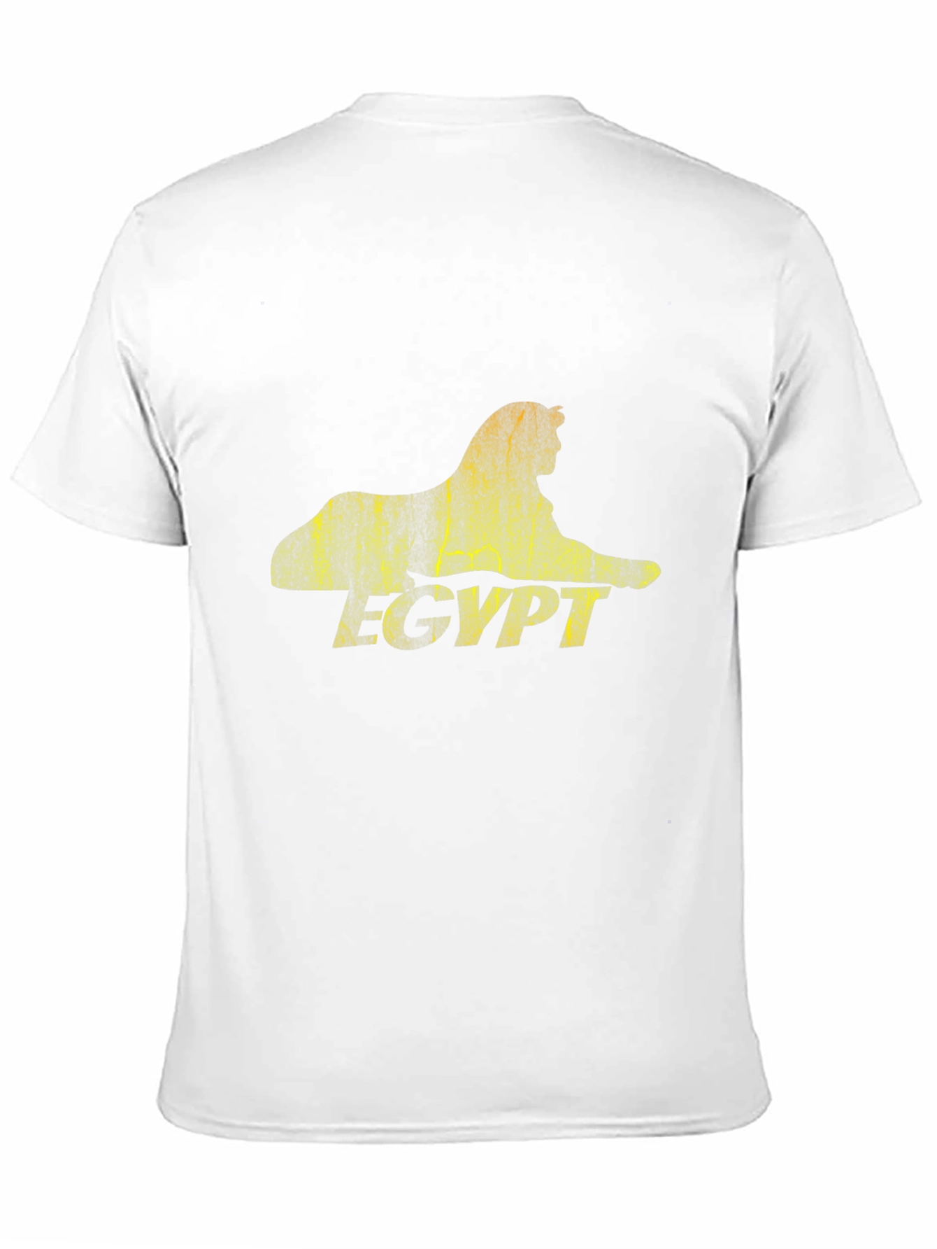 Egypt Sphinx Graphic Black T-Shirt