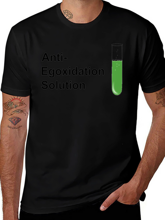 Anti-Egoxidation Solution Black T-Shirt