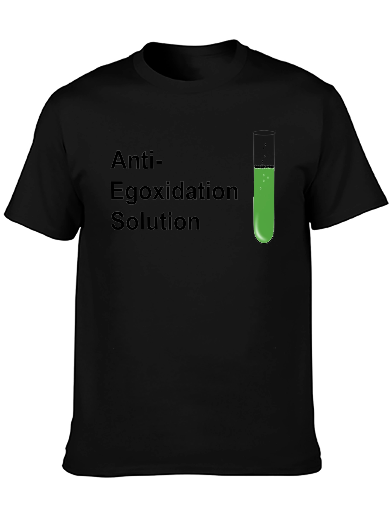 Anti-Egoxidation Solution Black T-Shirt