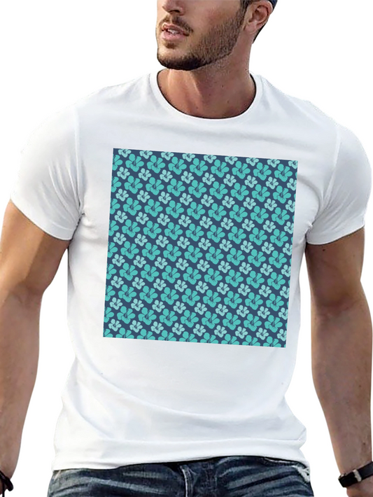 Floral Pattern T-Shirt - Casual Comfort
