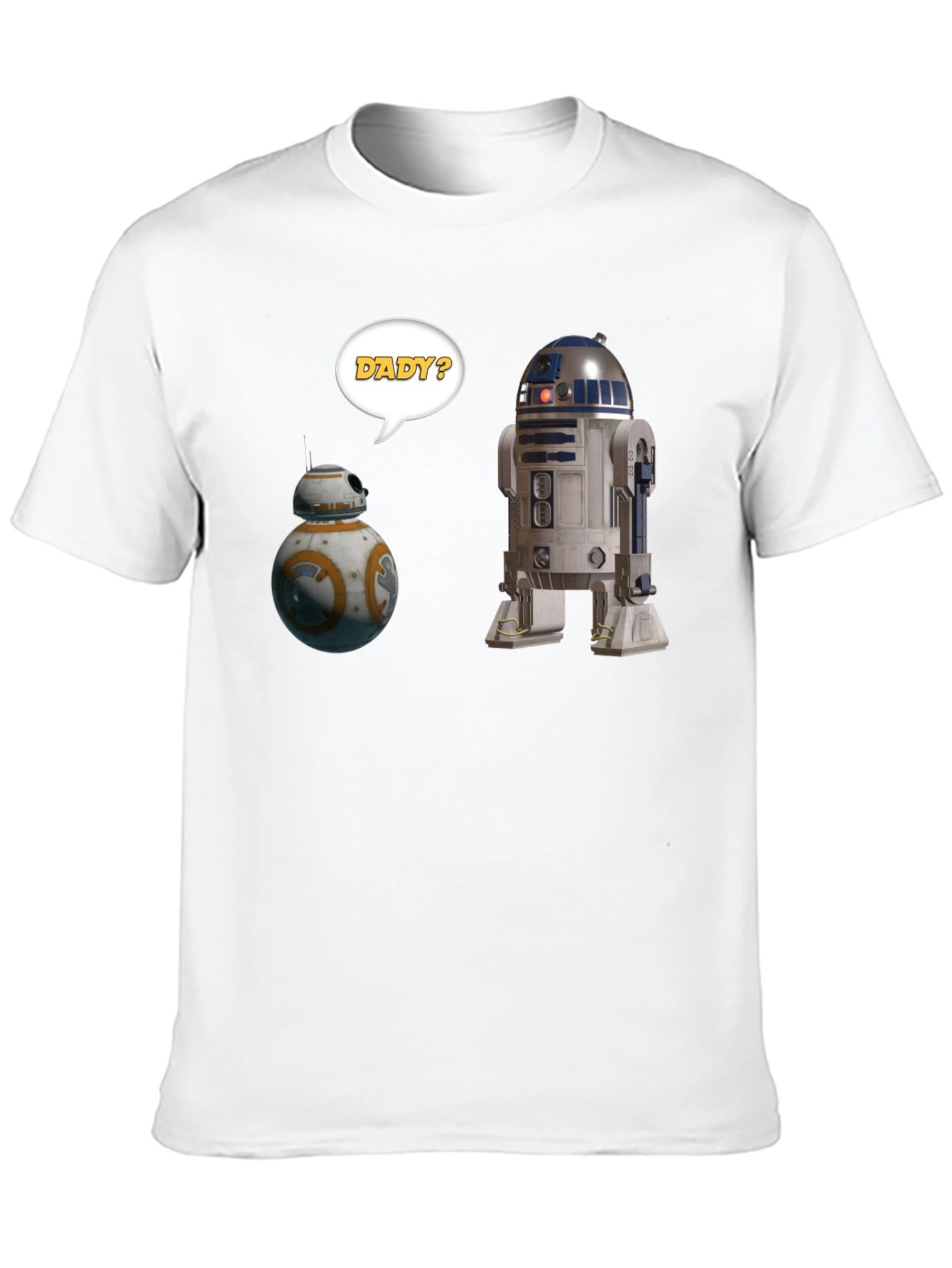 Star Wars Droids Dady? Graphic T-Shirt