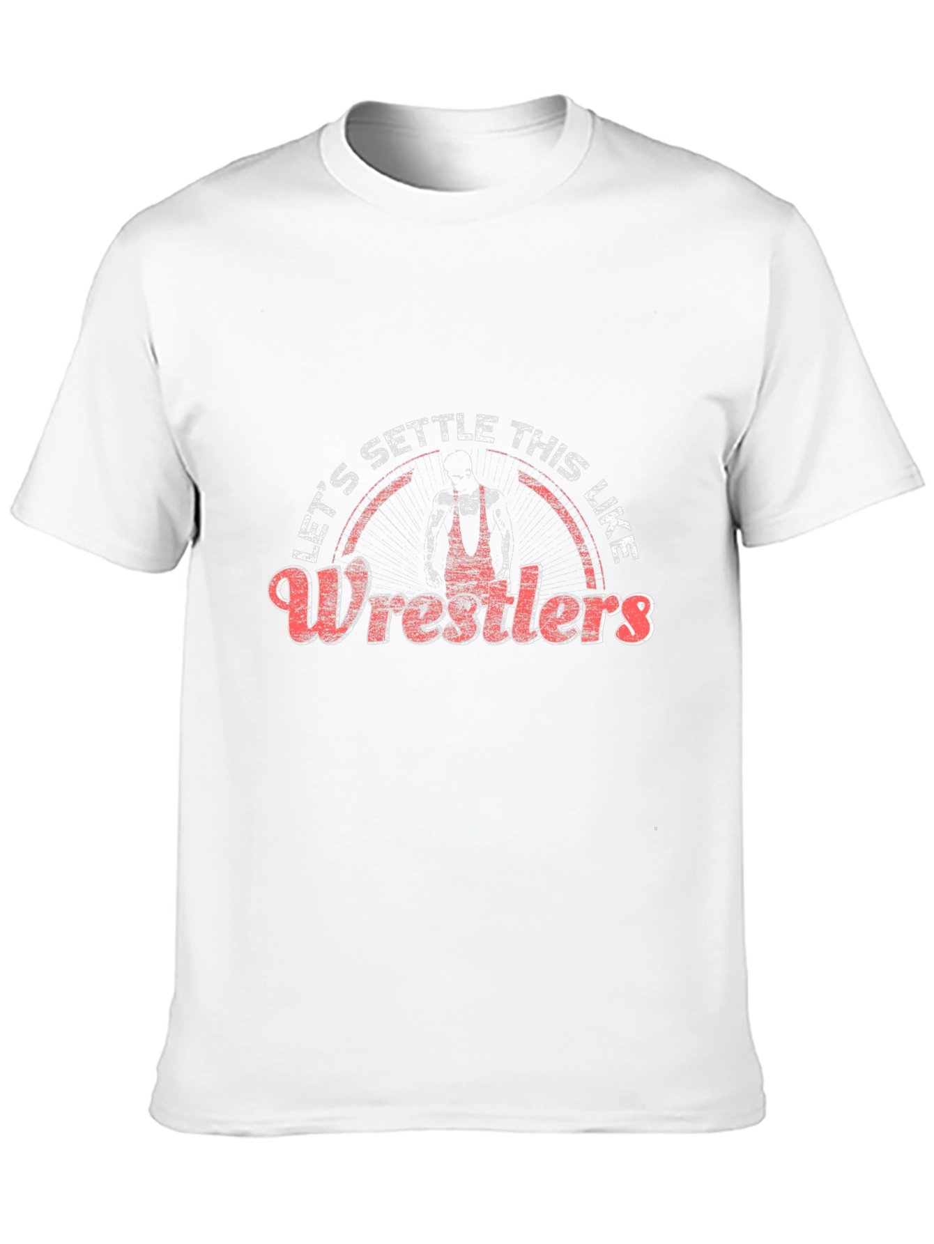 Wrestling Graphic T-Shirt: Lets Settle This