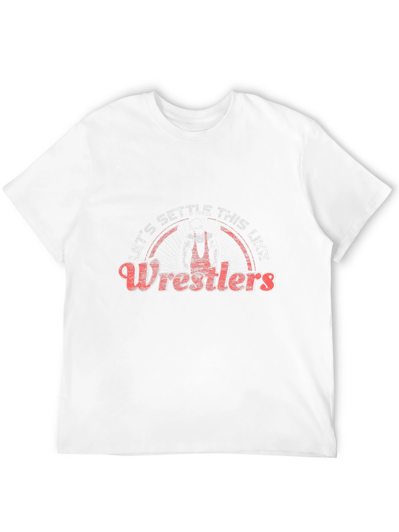 Wrestling Graphic T-Shirt: Lets Settle This