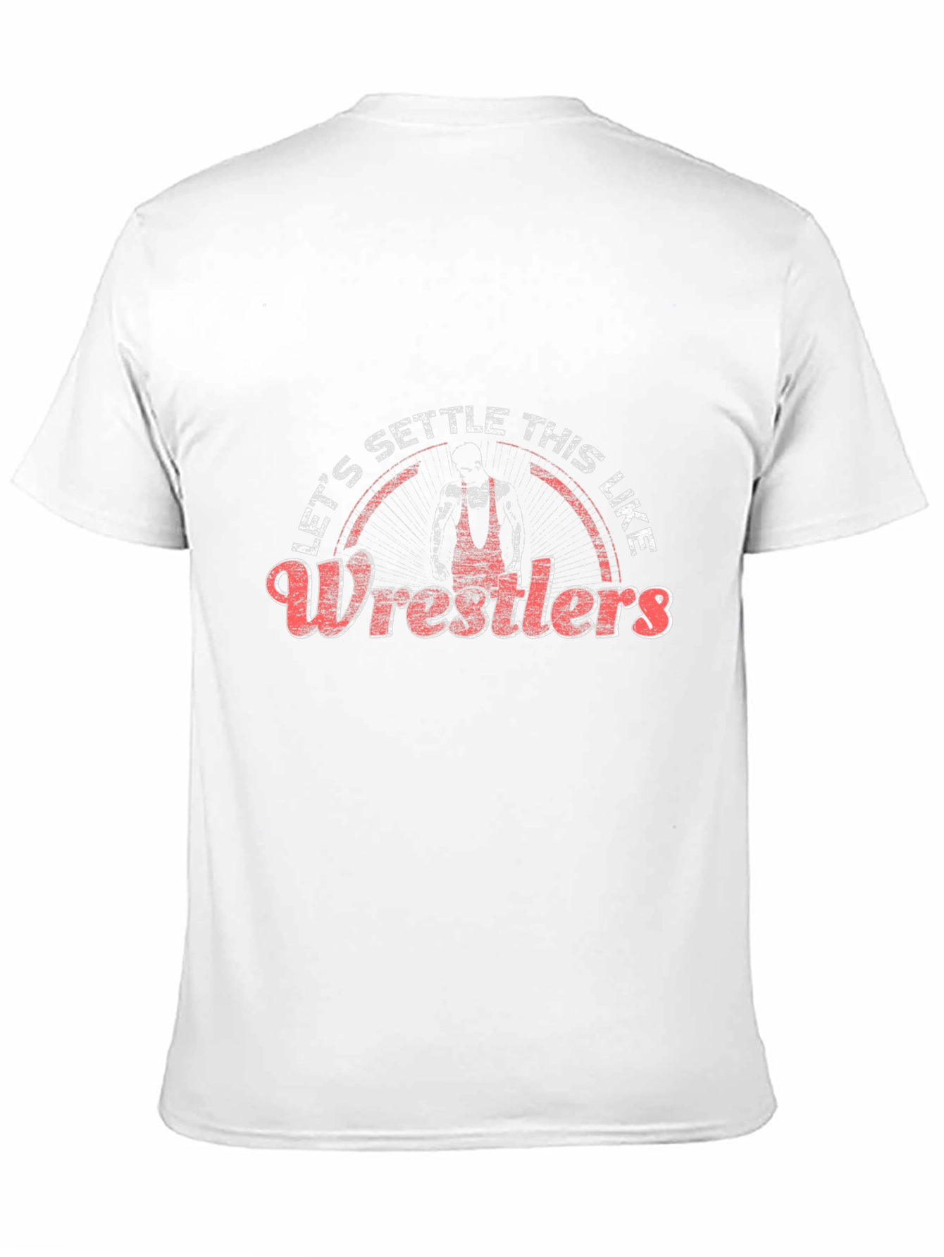 Wrestling Graphic T-Shirt: Lets Settle This
