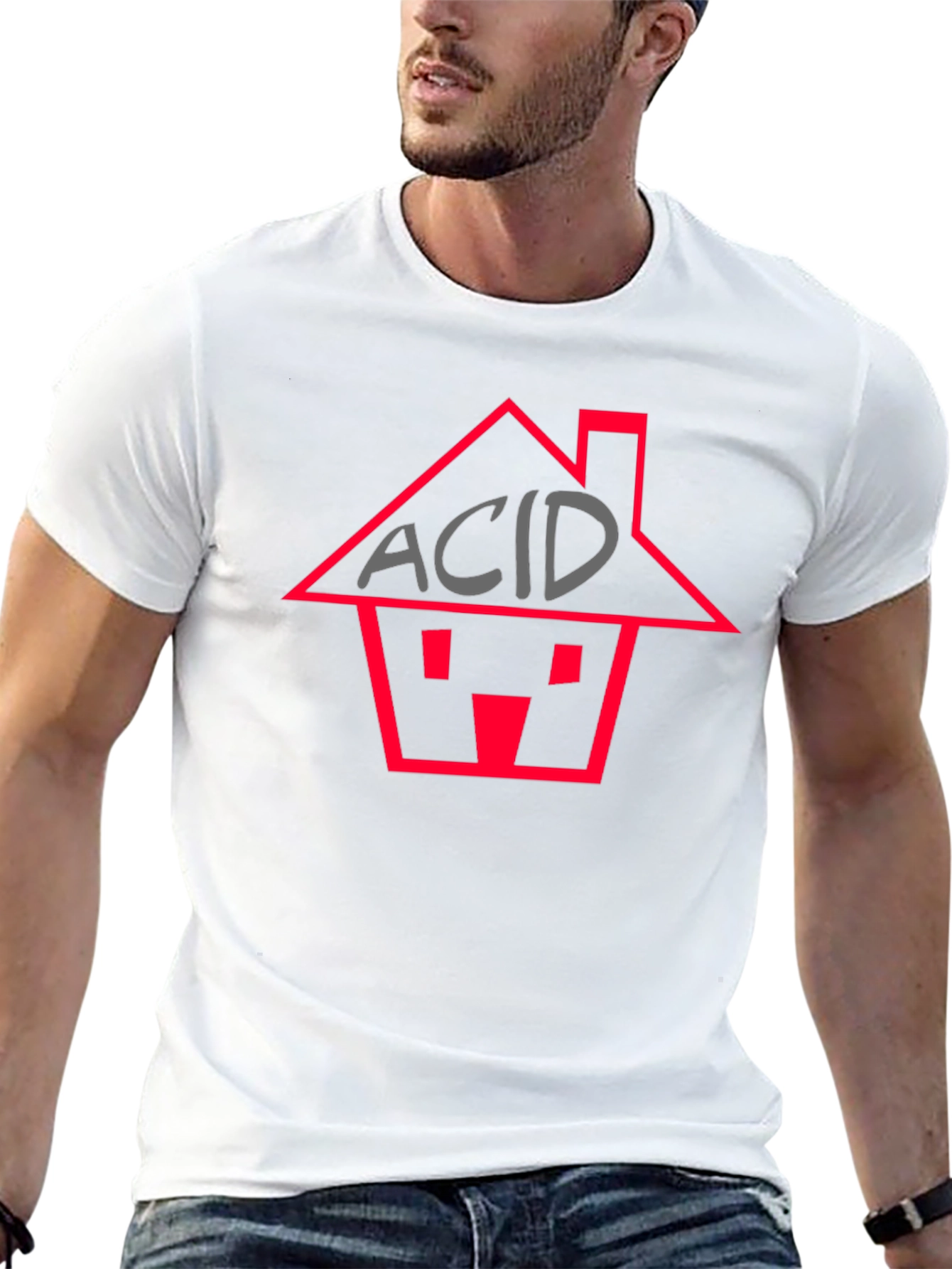 Acid House T-Shirt - Retro Rave Graphic Tee