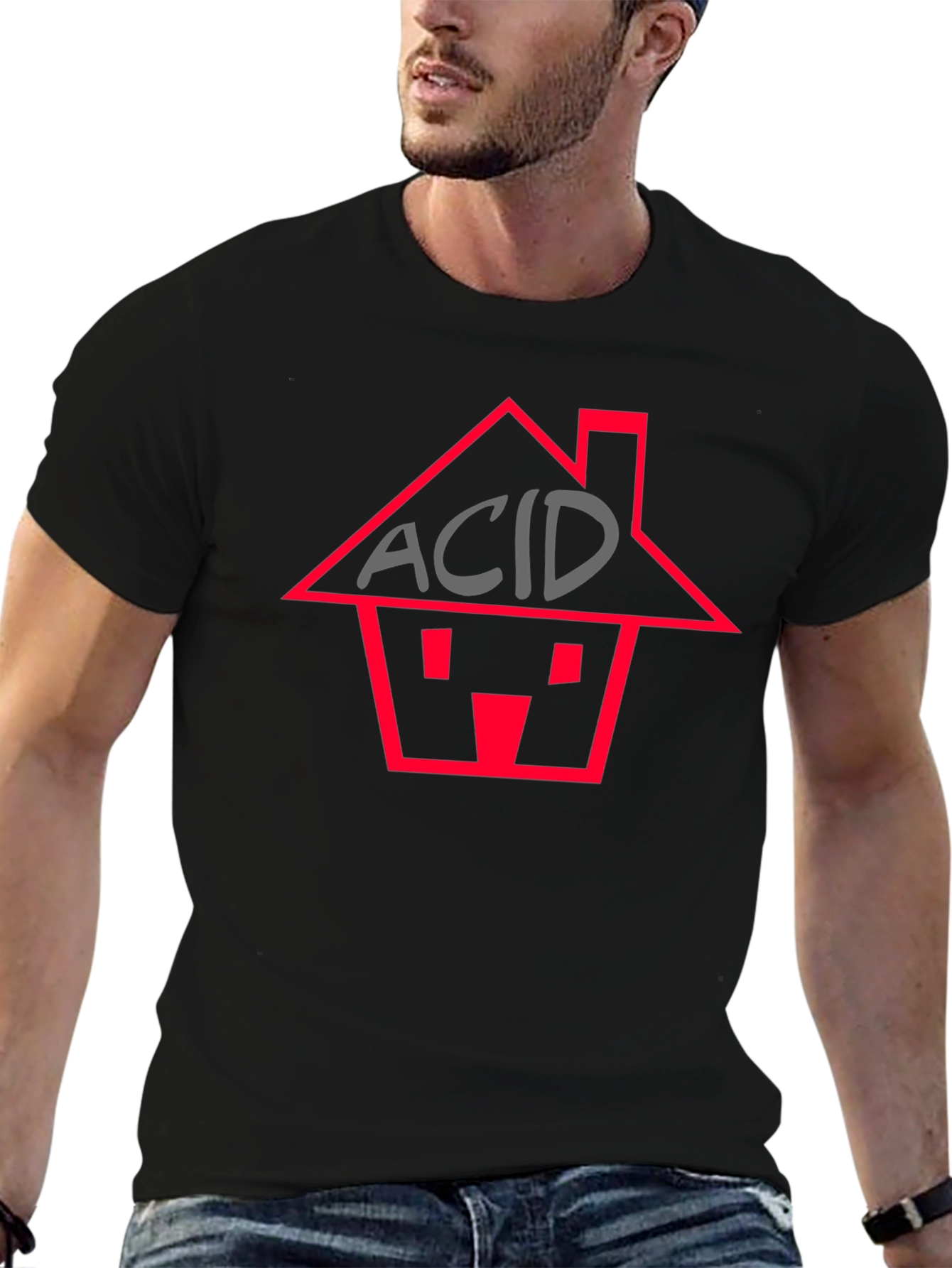 Acid House T-Shirt - Retro Rave Graphic Tee
