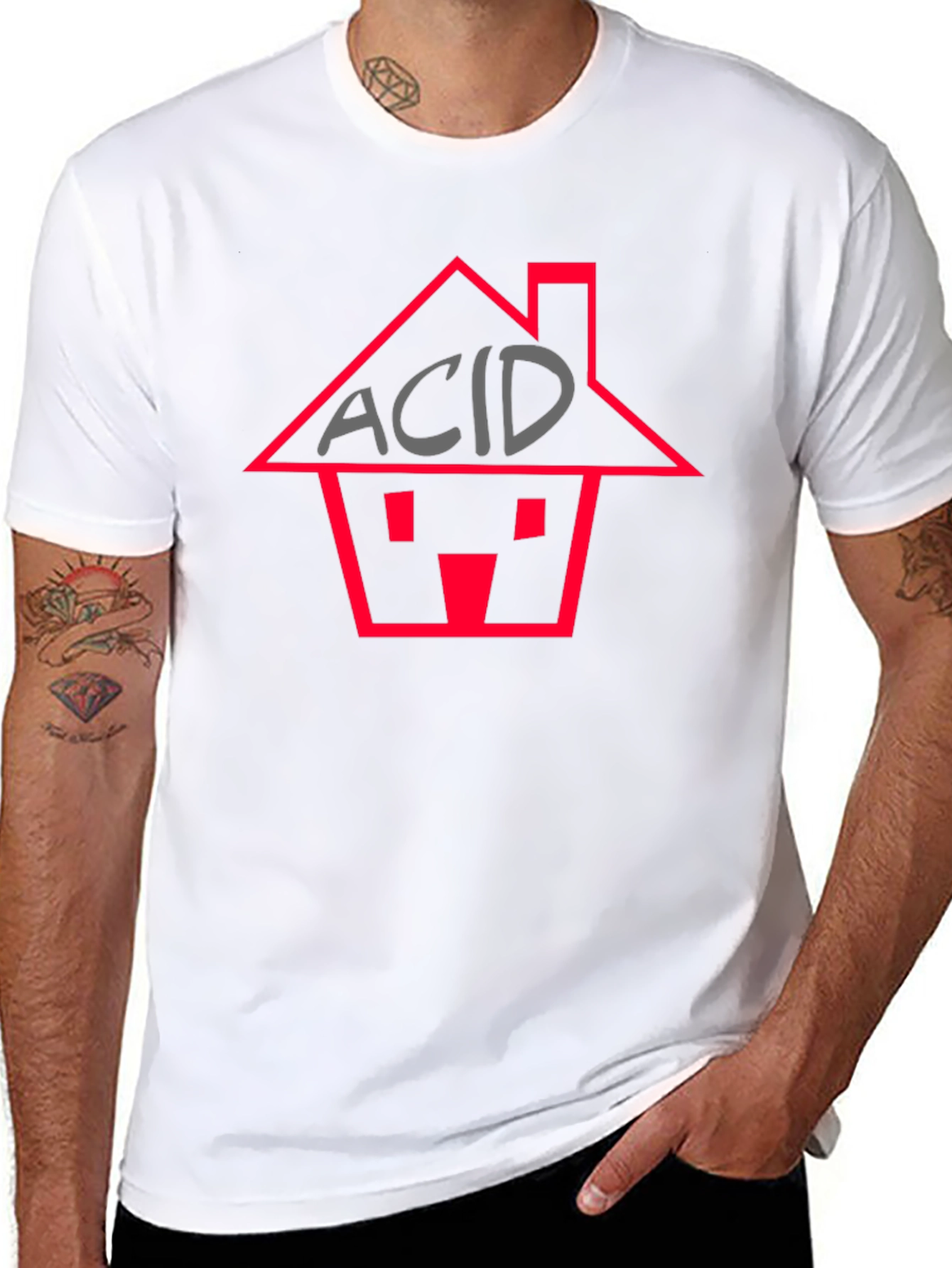 Acid House T-Shirt - Retro Rave Graphic Tee