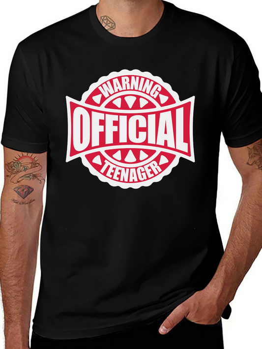 Official Teenager T-Shirt - Funny 13th Birthday Gift