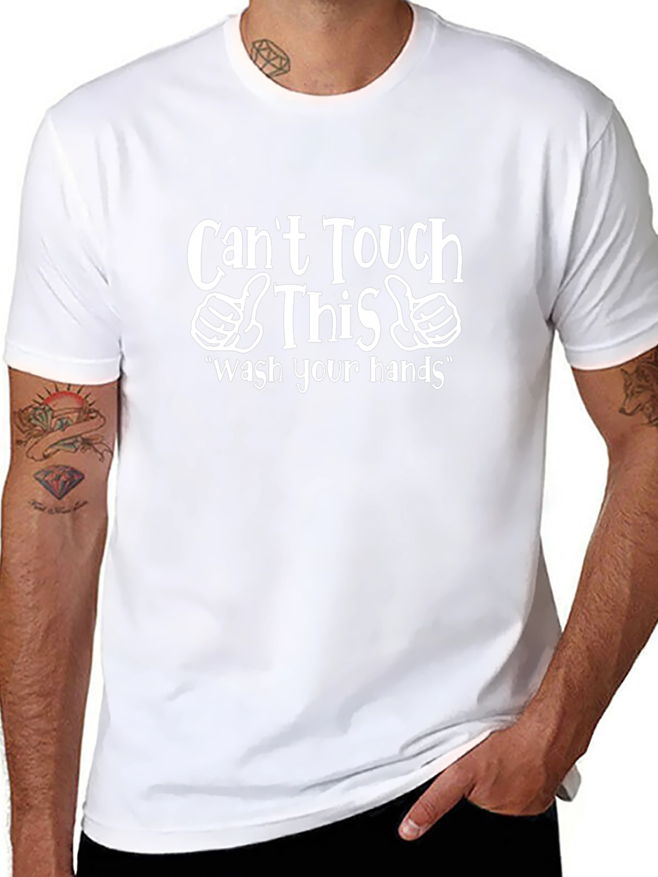 Cant Touch This Funny Graphic T-Shirt
