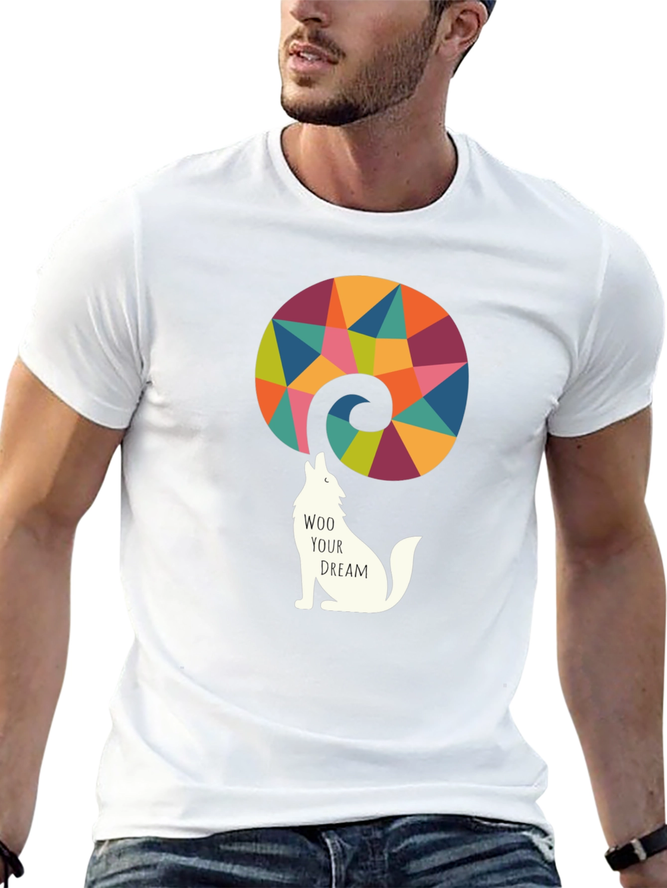 Woo Your Dream Wolf Graphic Tee