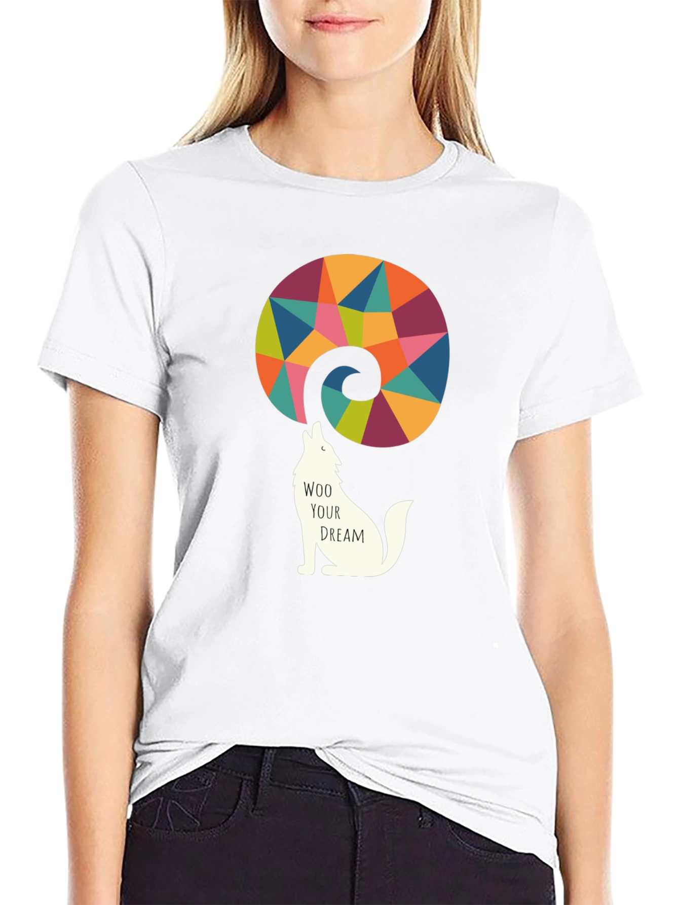 Woo Your Dream Wolf Graphic Tee