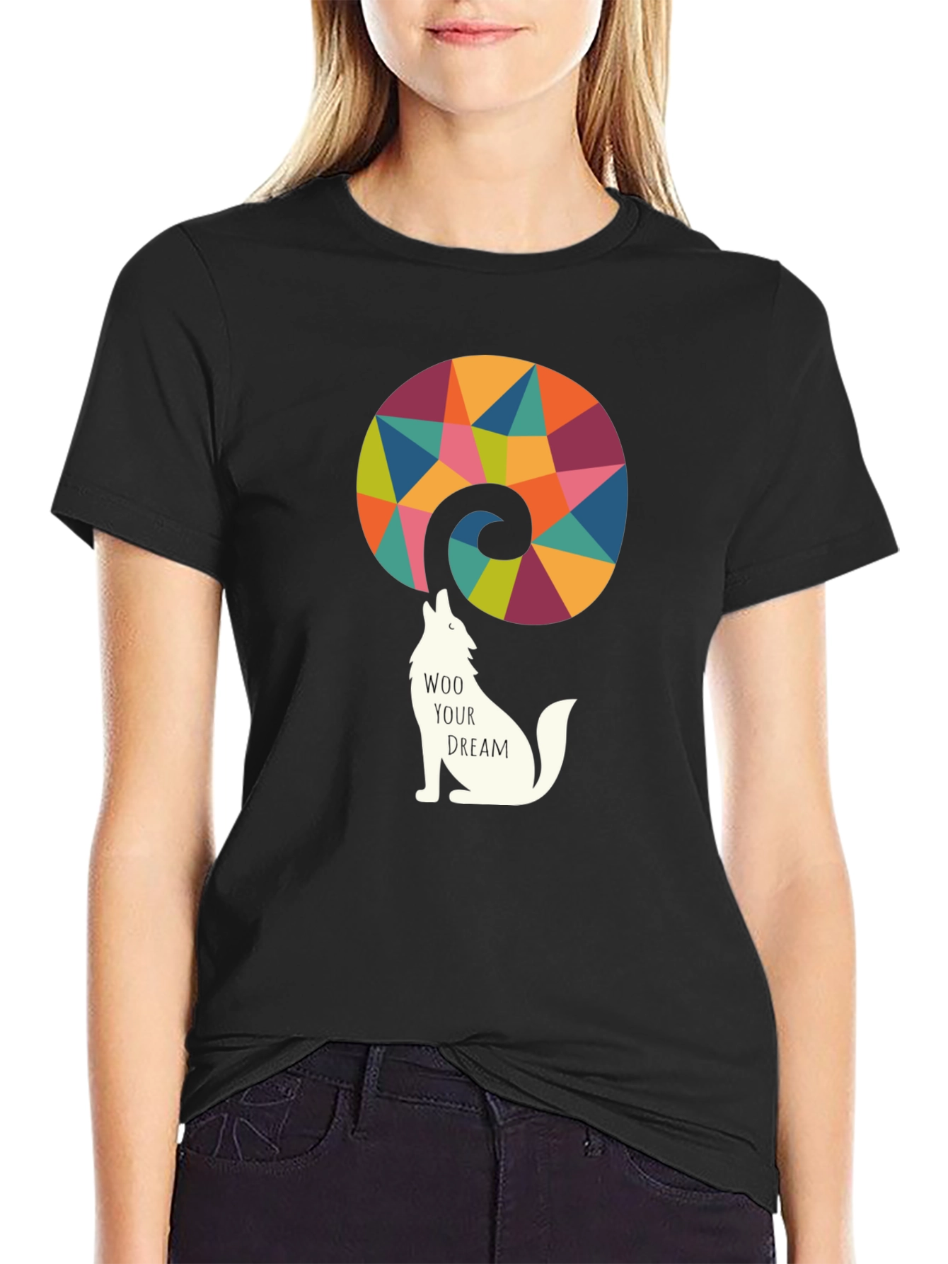 Woo Your Dream Wolf Graphic Tee