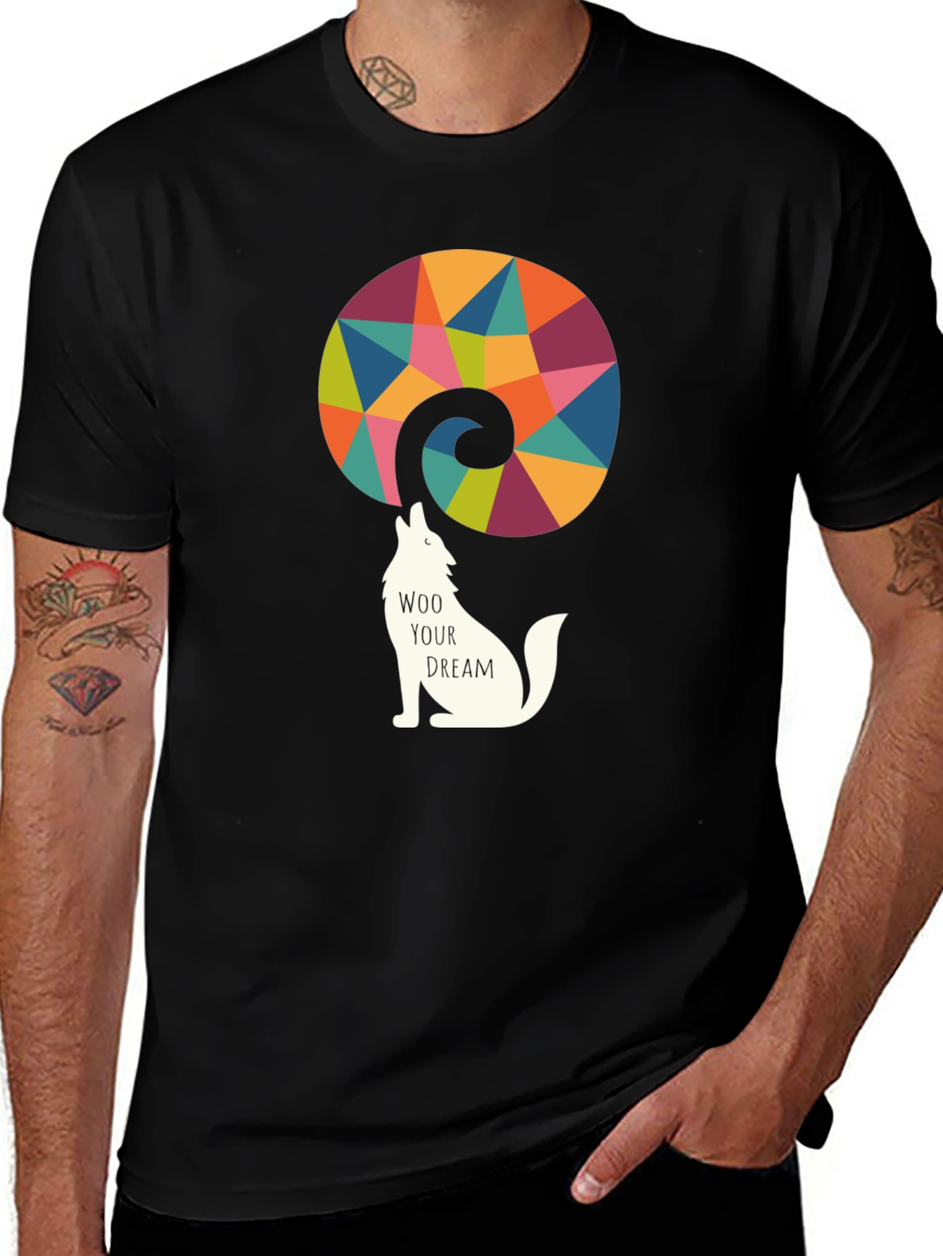 Woo Your Dream Wolf Graphic Tee