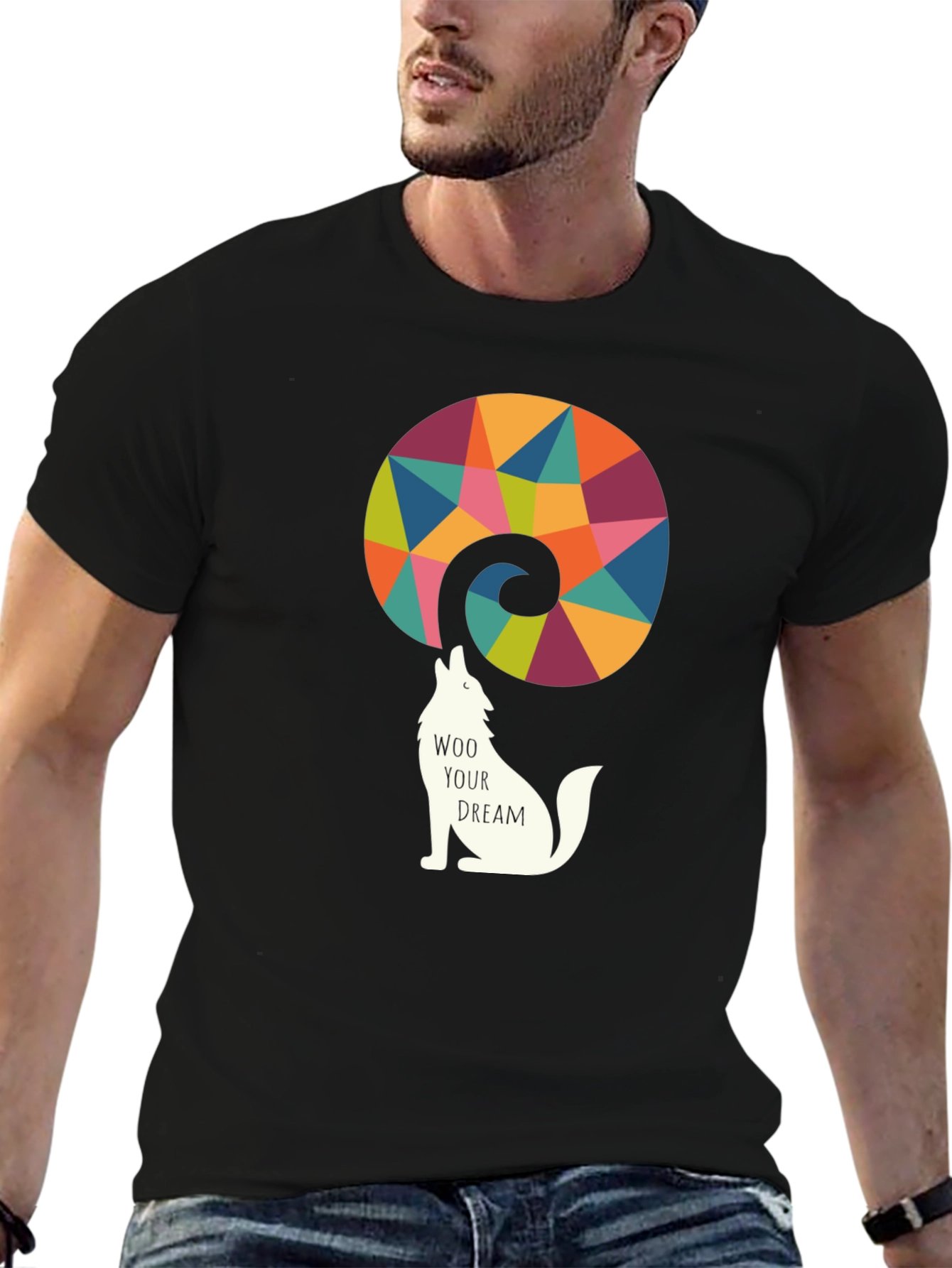 Woo Your Dream Wolf Graphic Tee