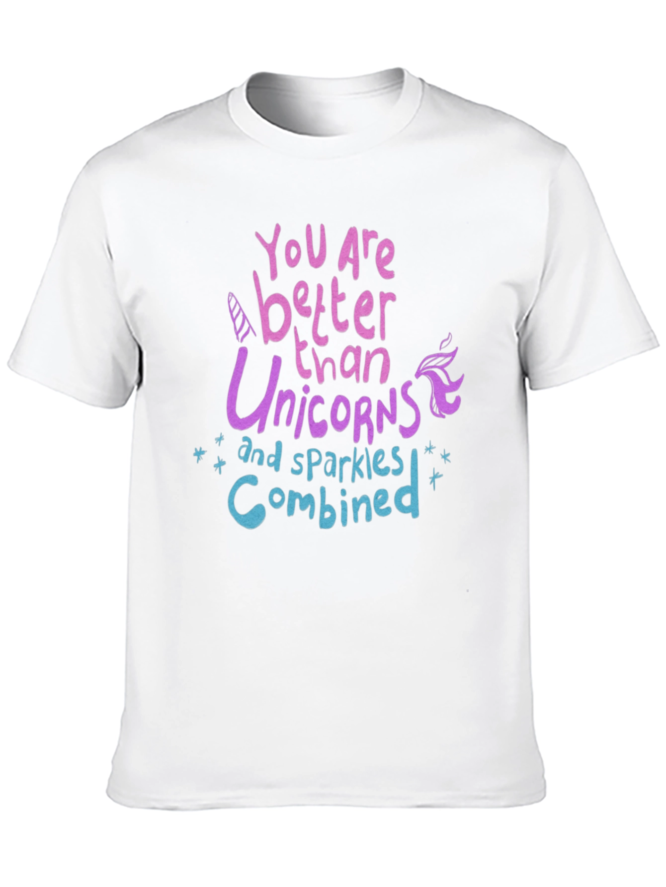Unicorn Sparkle Graphic T-Shirt - Unisex