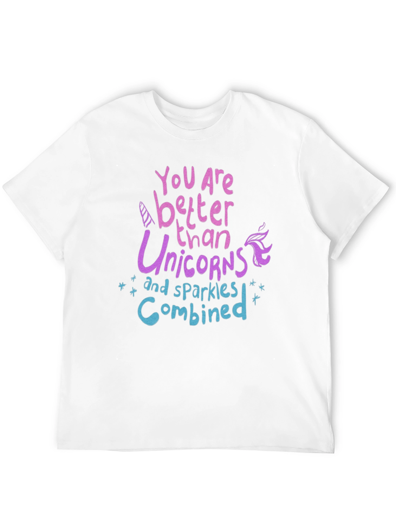 Unicorn Sparkle Graphic T-Shirt - Unisex