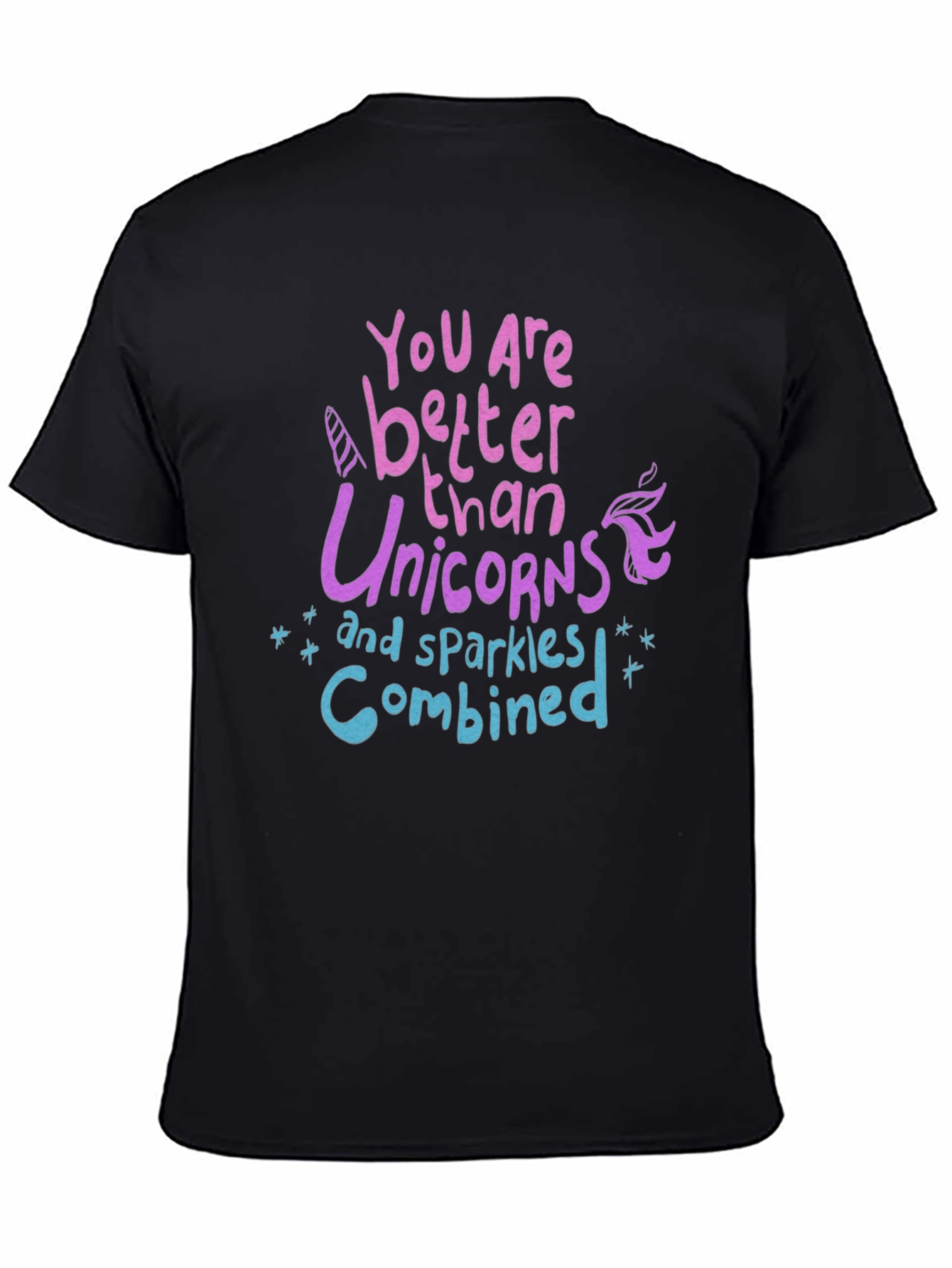 Unicorn Sparkle Graphic T-Shirt - Unisex
