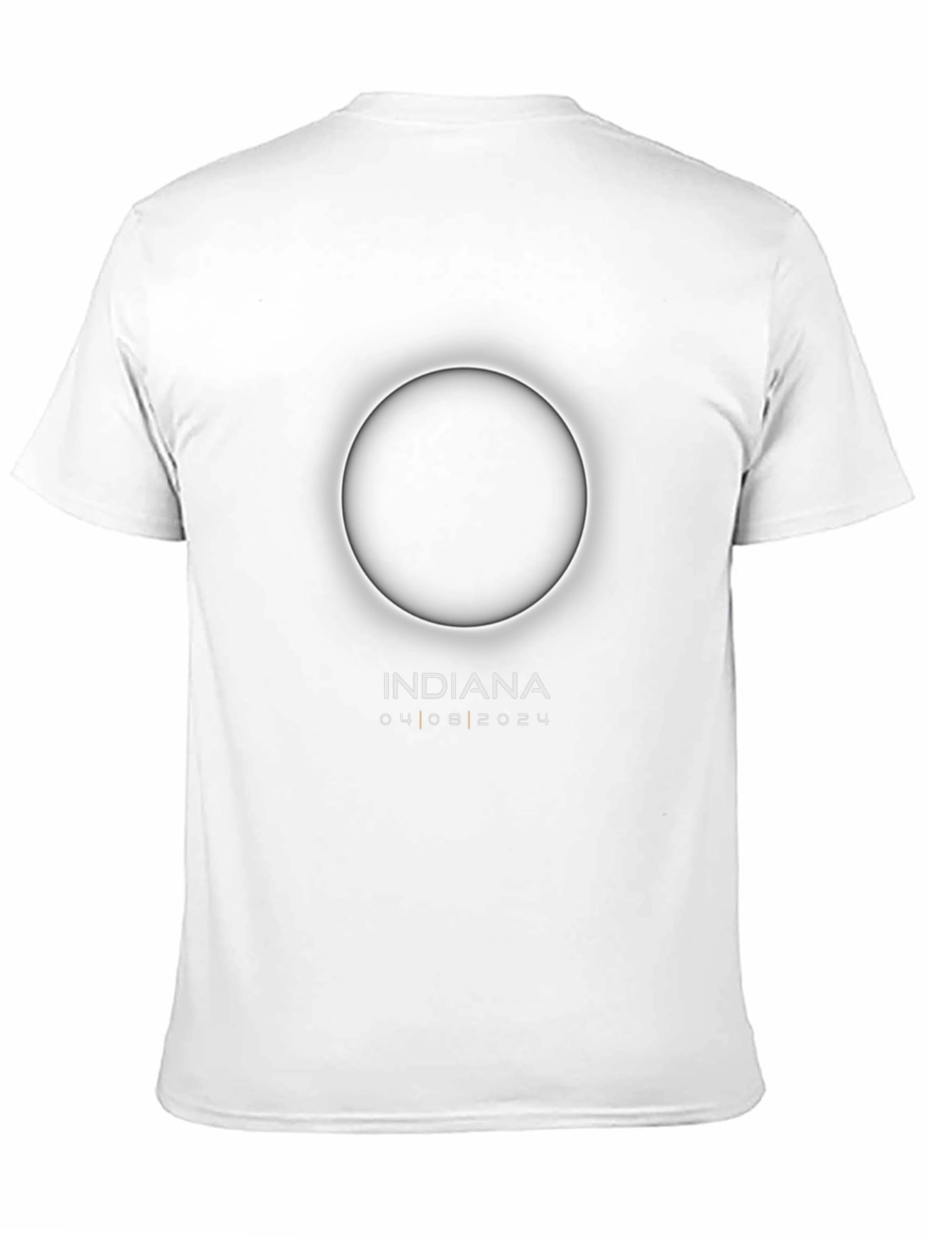 Indiana Total Solar Eclipse 2024 Souvenir T-Shirt
