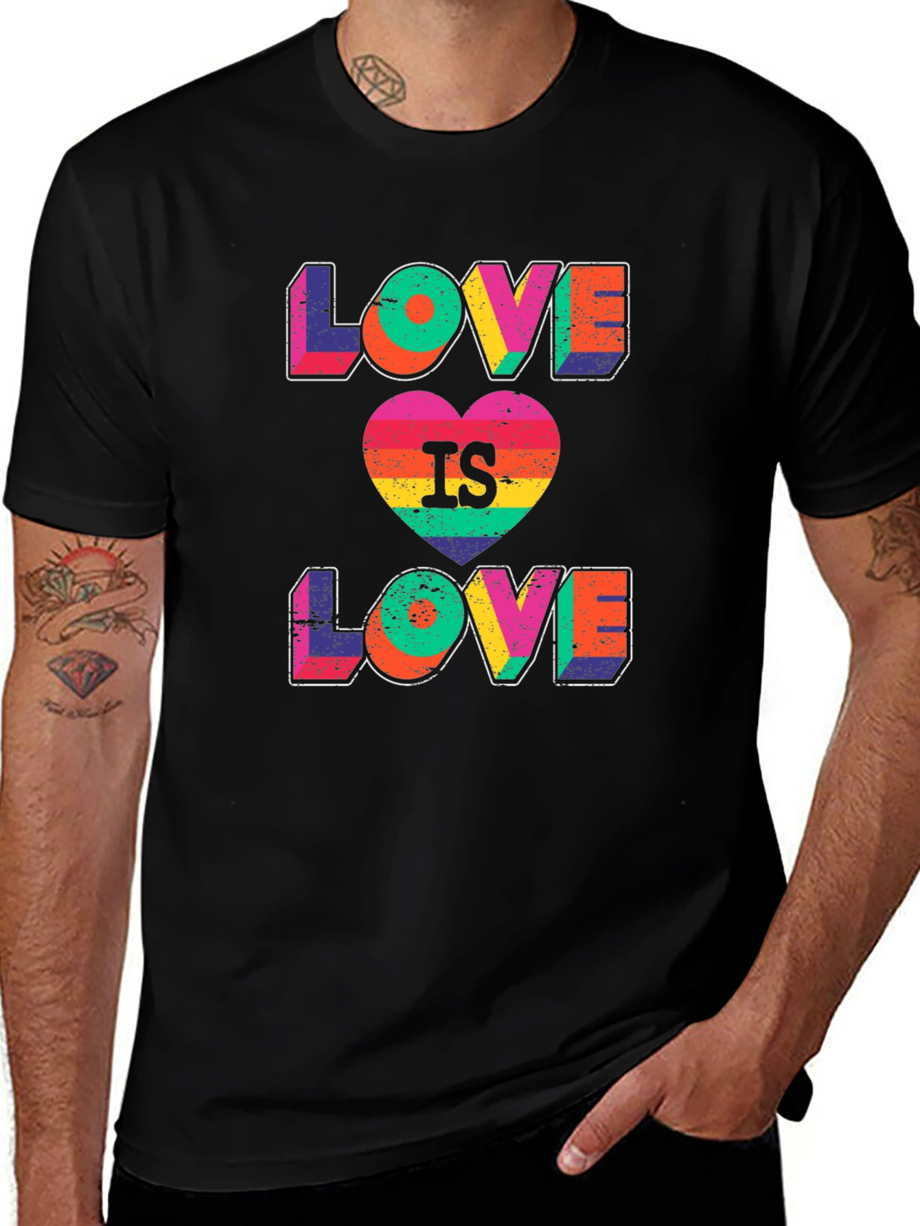 Love is Love LGBTQ Pride T-Shirt
