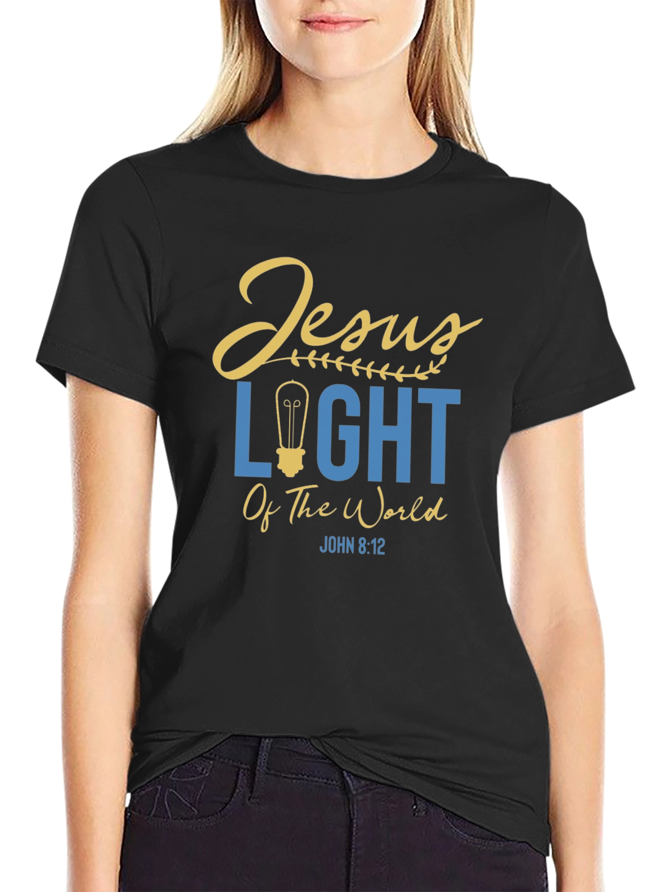 Jesus Light of the World Graphic Tee
