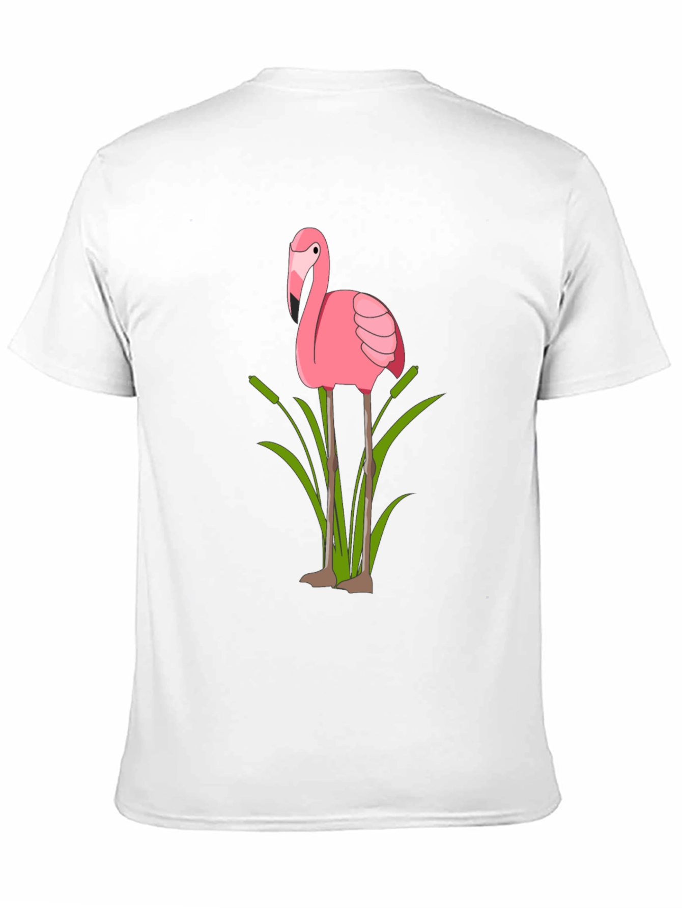 Flamingo Graphic Tee - Black T-Shirt