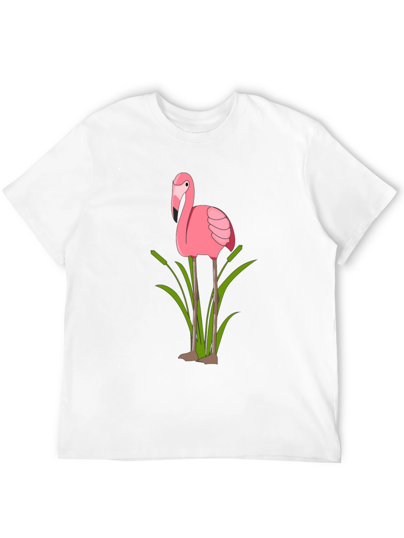 Flamingo Graphic Tee - Black T-Shirt