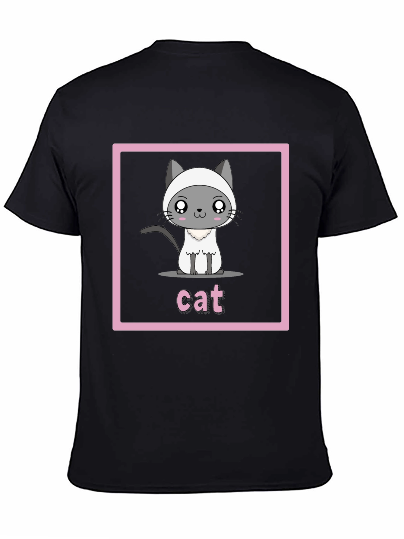 Cute Cartoon Cat T-Shirt