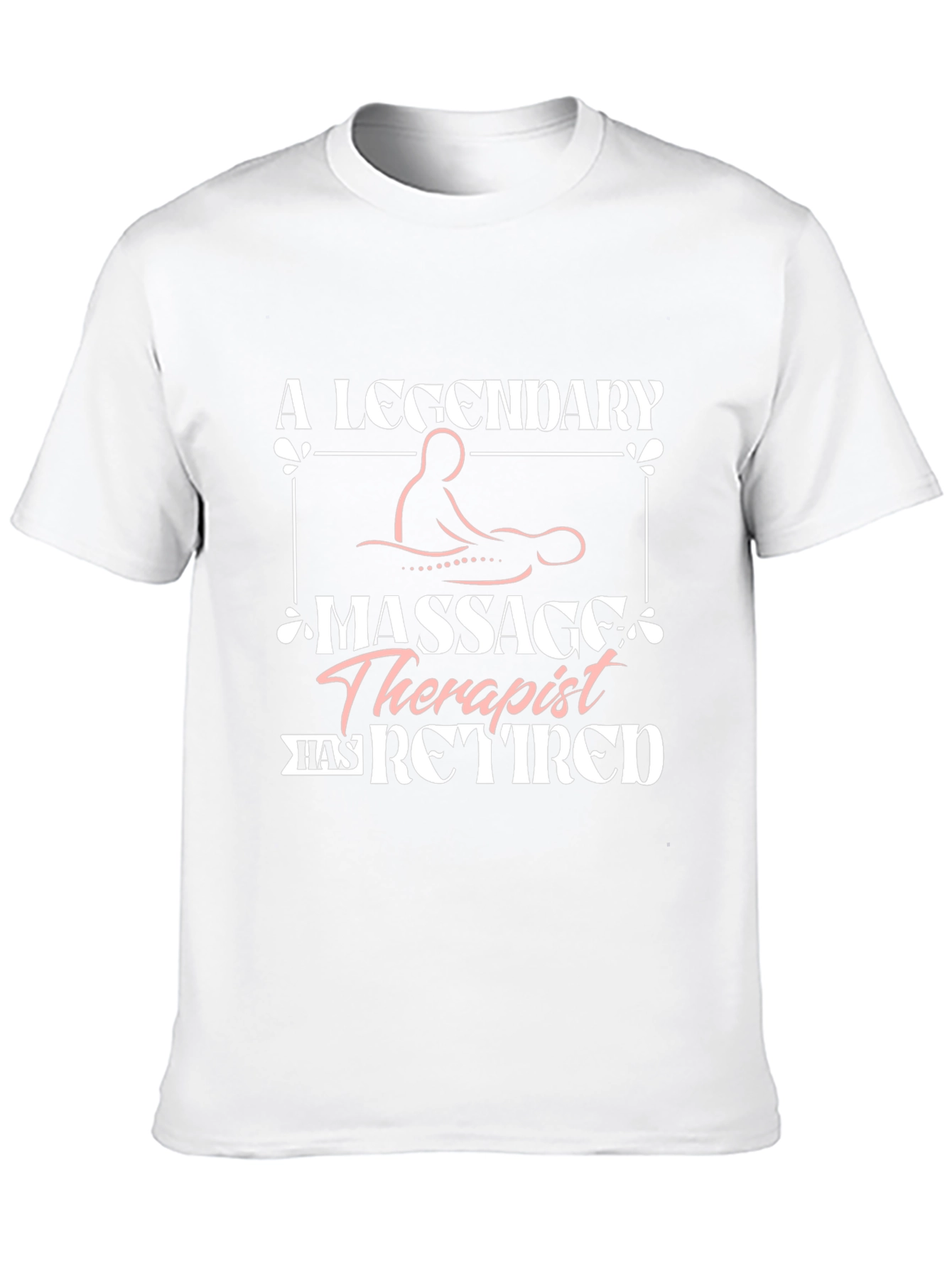 Retired Massage Therapist Graphic T-Shirt