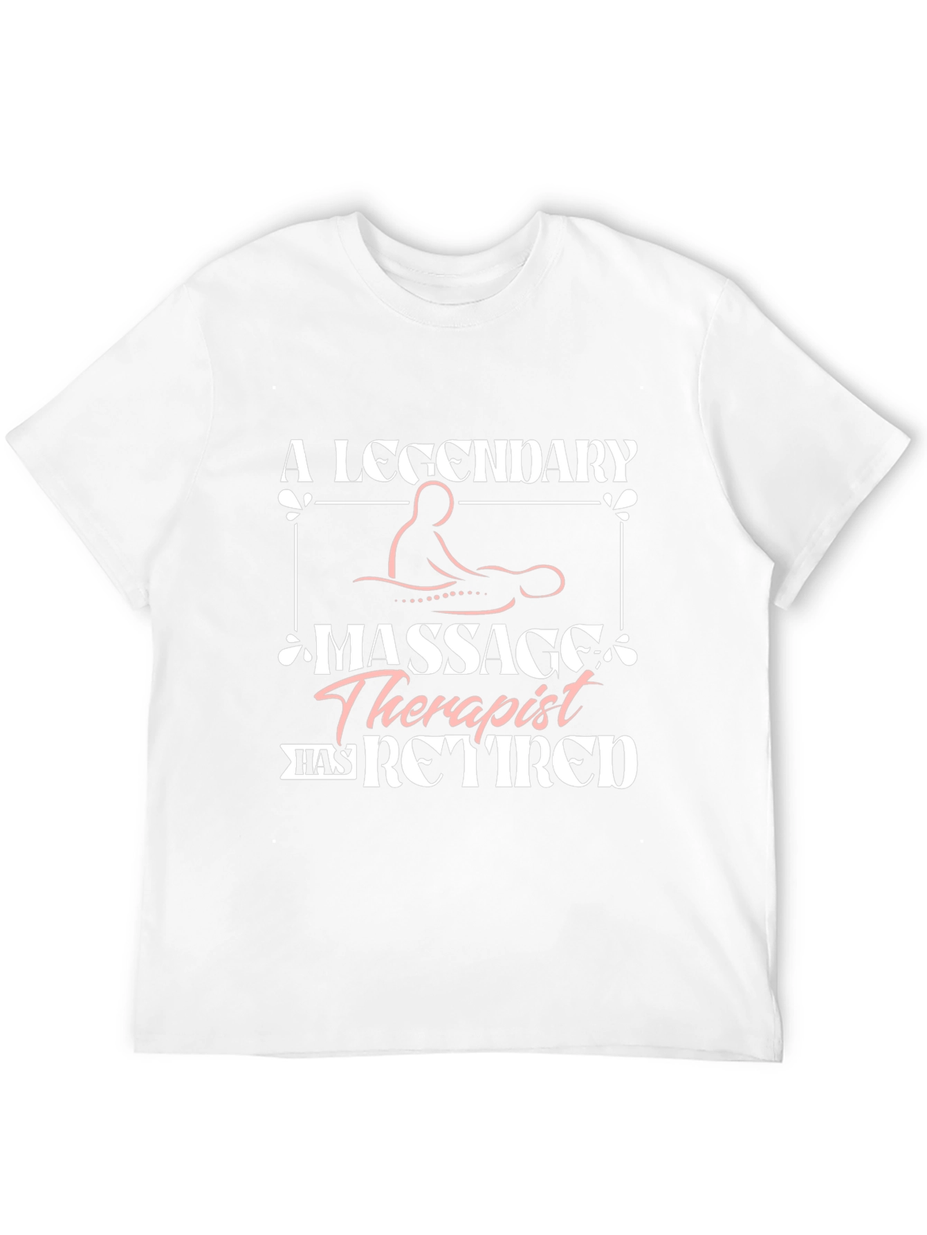 Retired Massage Therapist Graphic T-Shirt