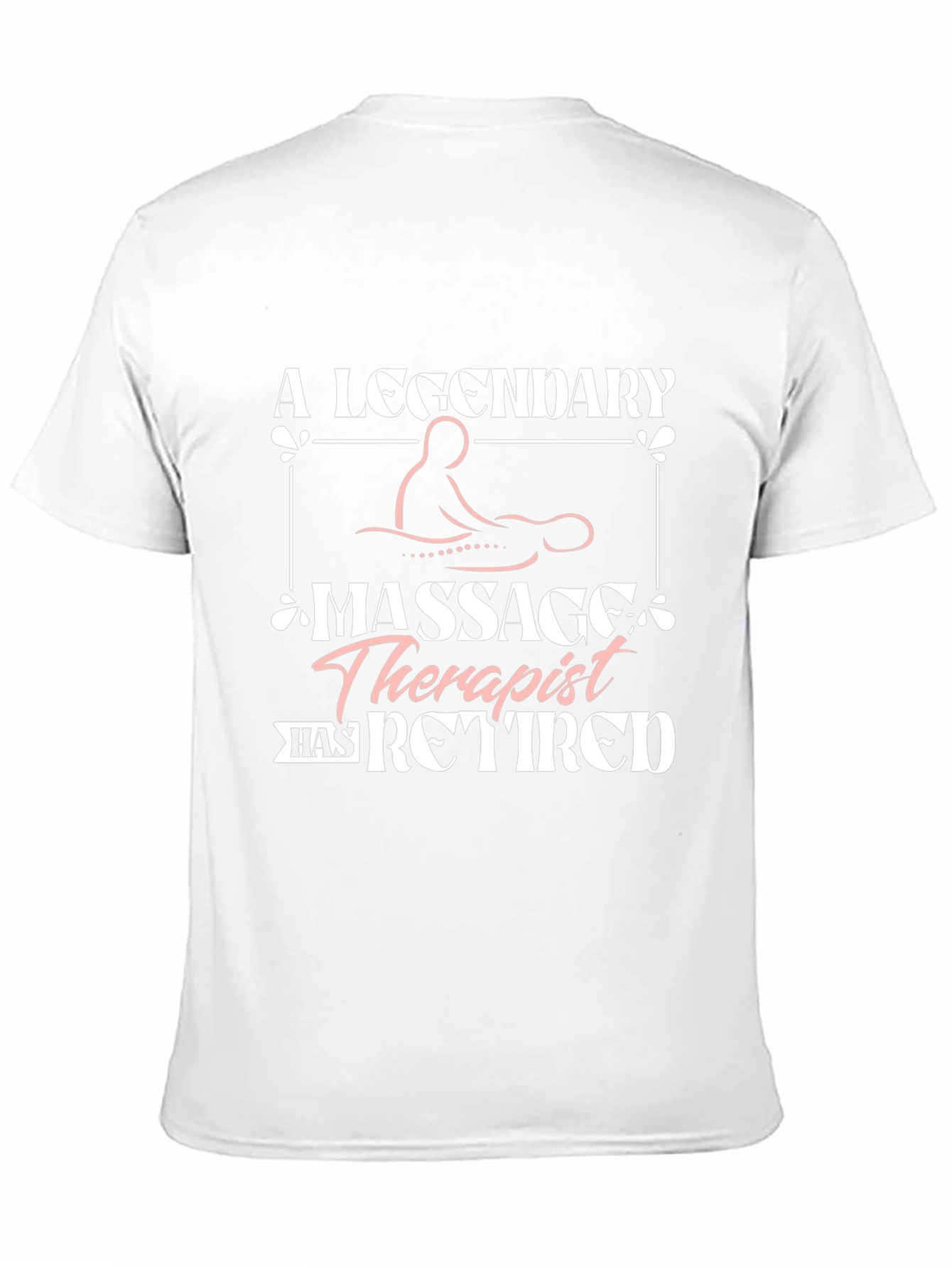 Retired Massage Therapist Graphic T-Shirt