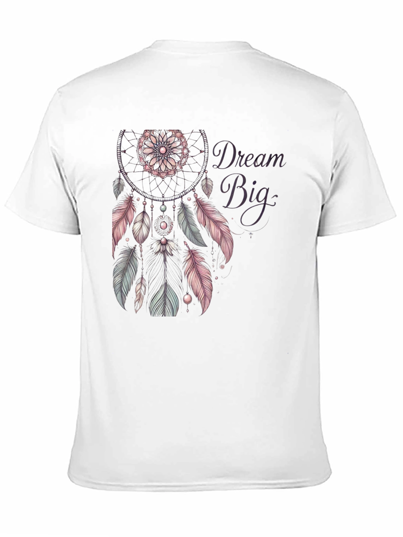 Dream Big Graphic Tee - Stylish Black T-Shirt