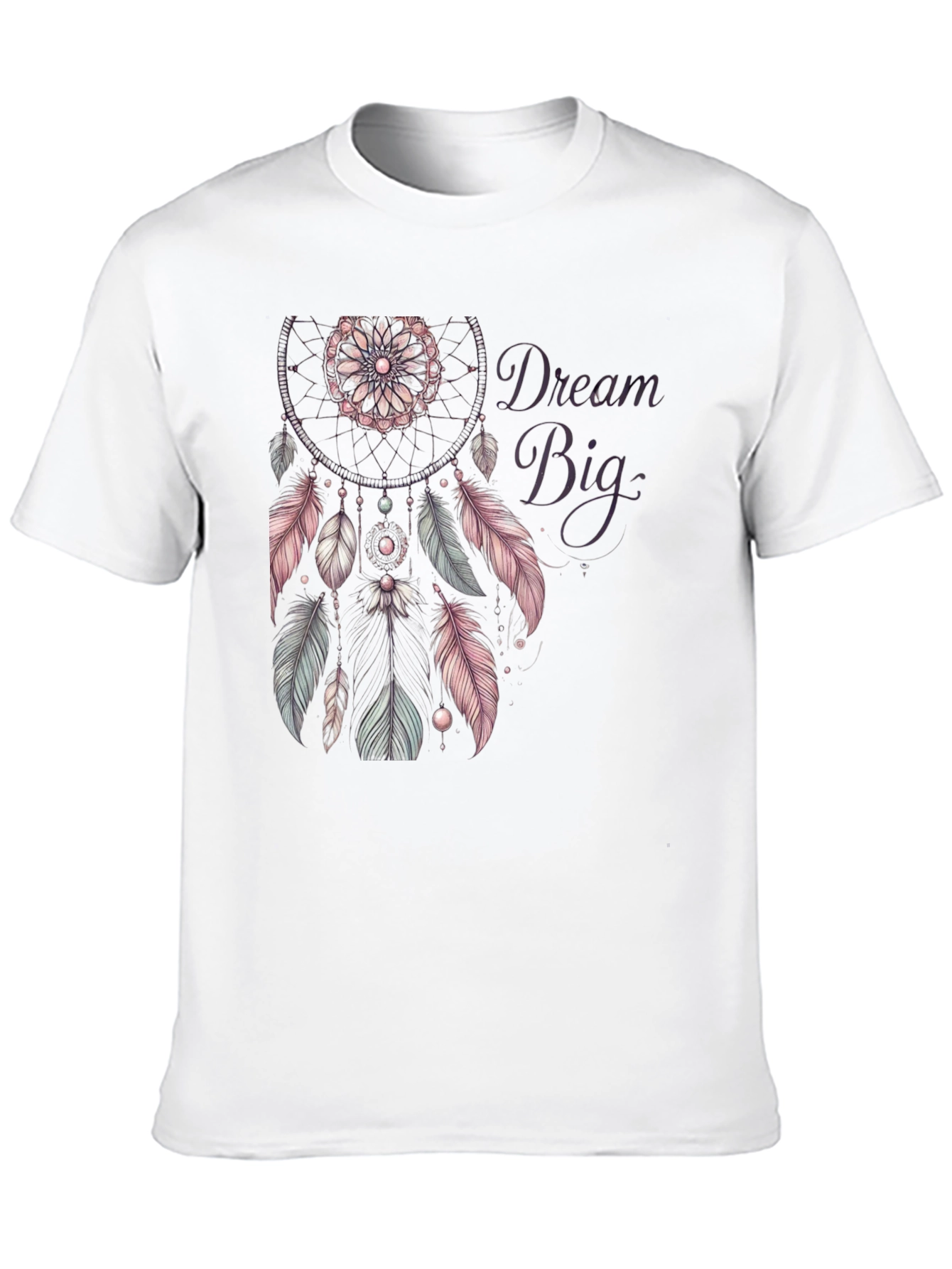 Dream Big Graphic Tee - Stylish Black T-Shirt