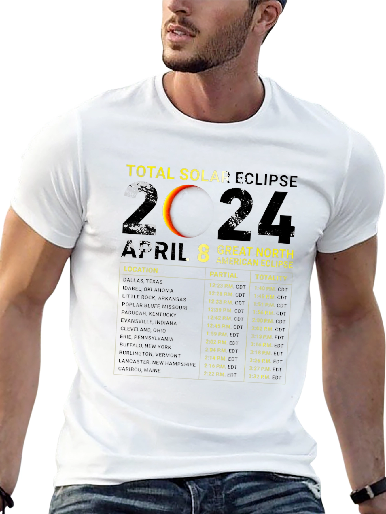 Total Solar Eclipse 2024 T-Shirt