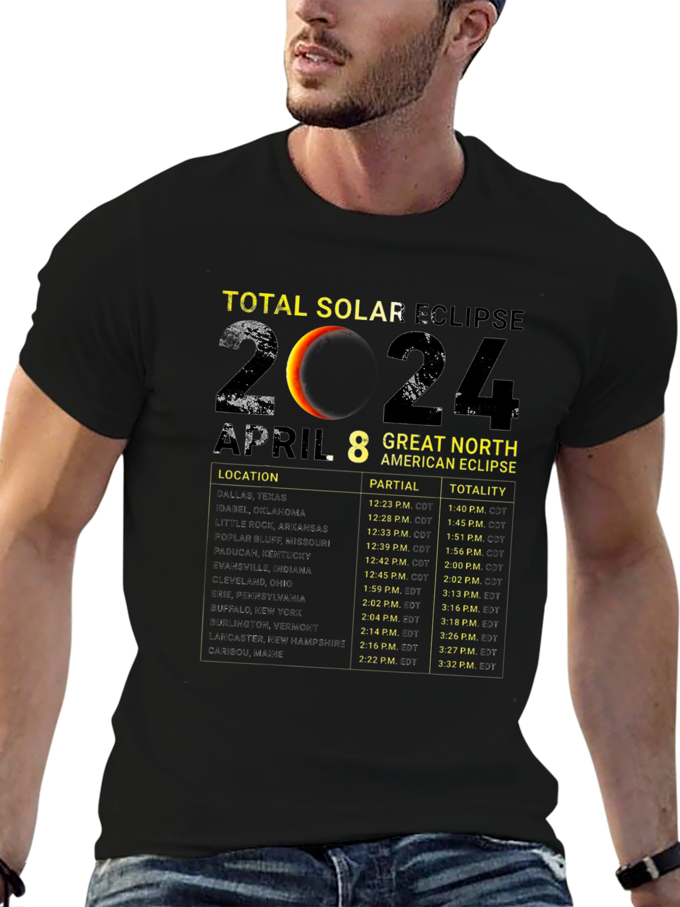 Total Solar Eclipse 2024 T-Shirt