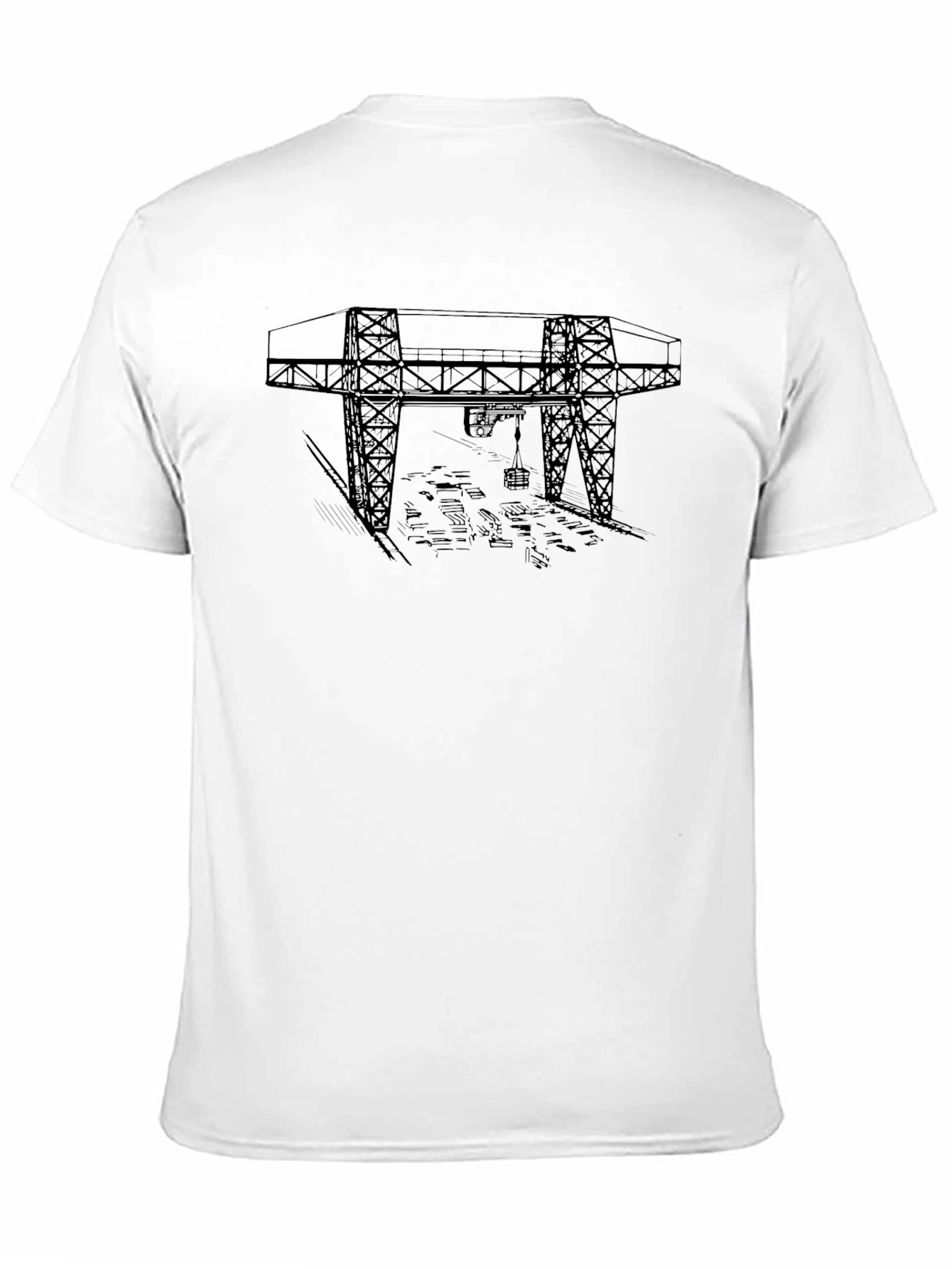 Graphic Print Black T-Shirt