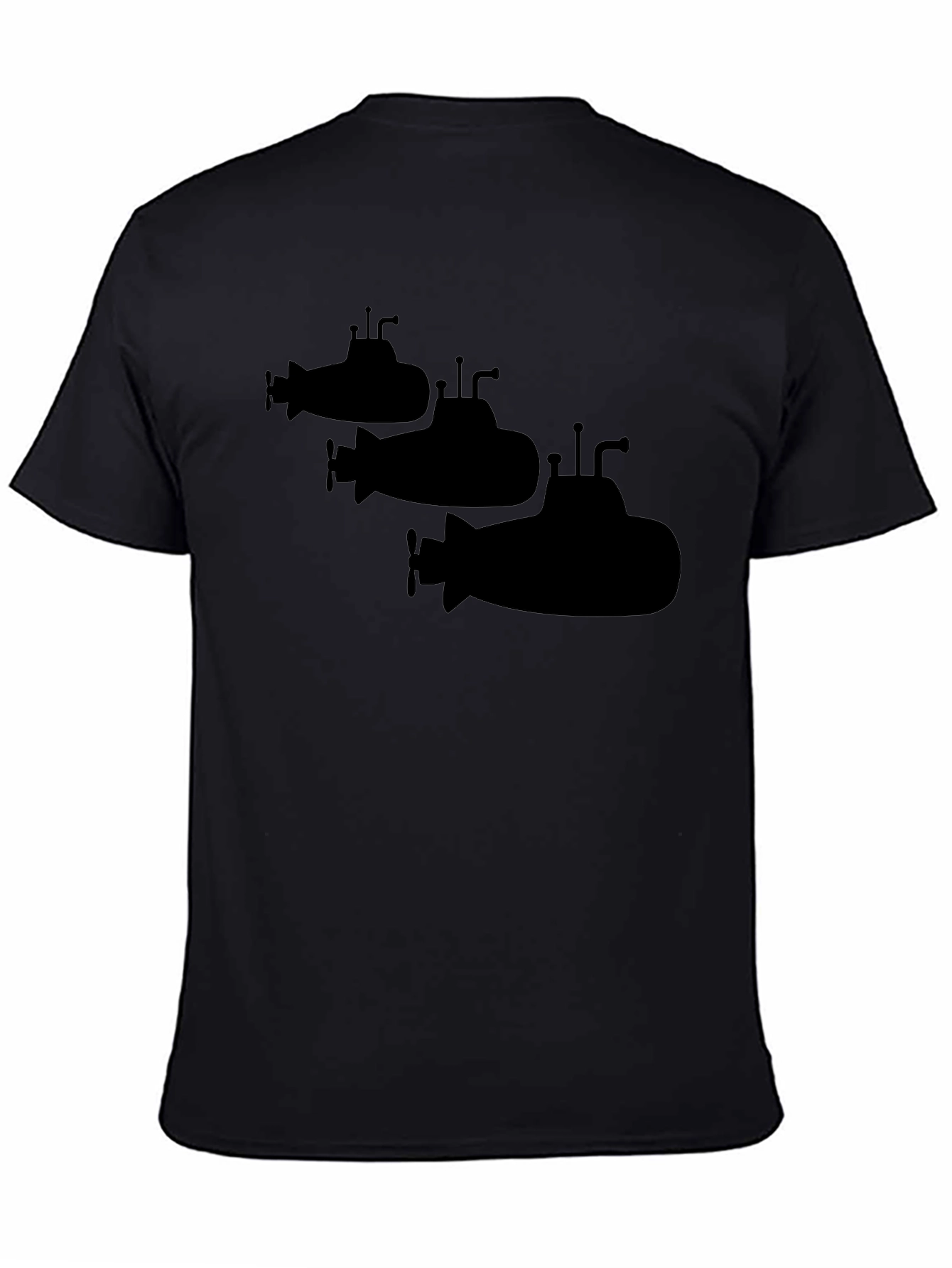 Submarine Trio Graphic Tee - Classic Black T-Shirt