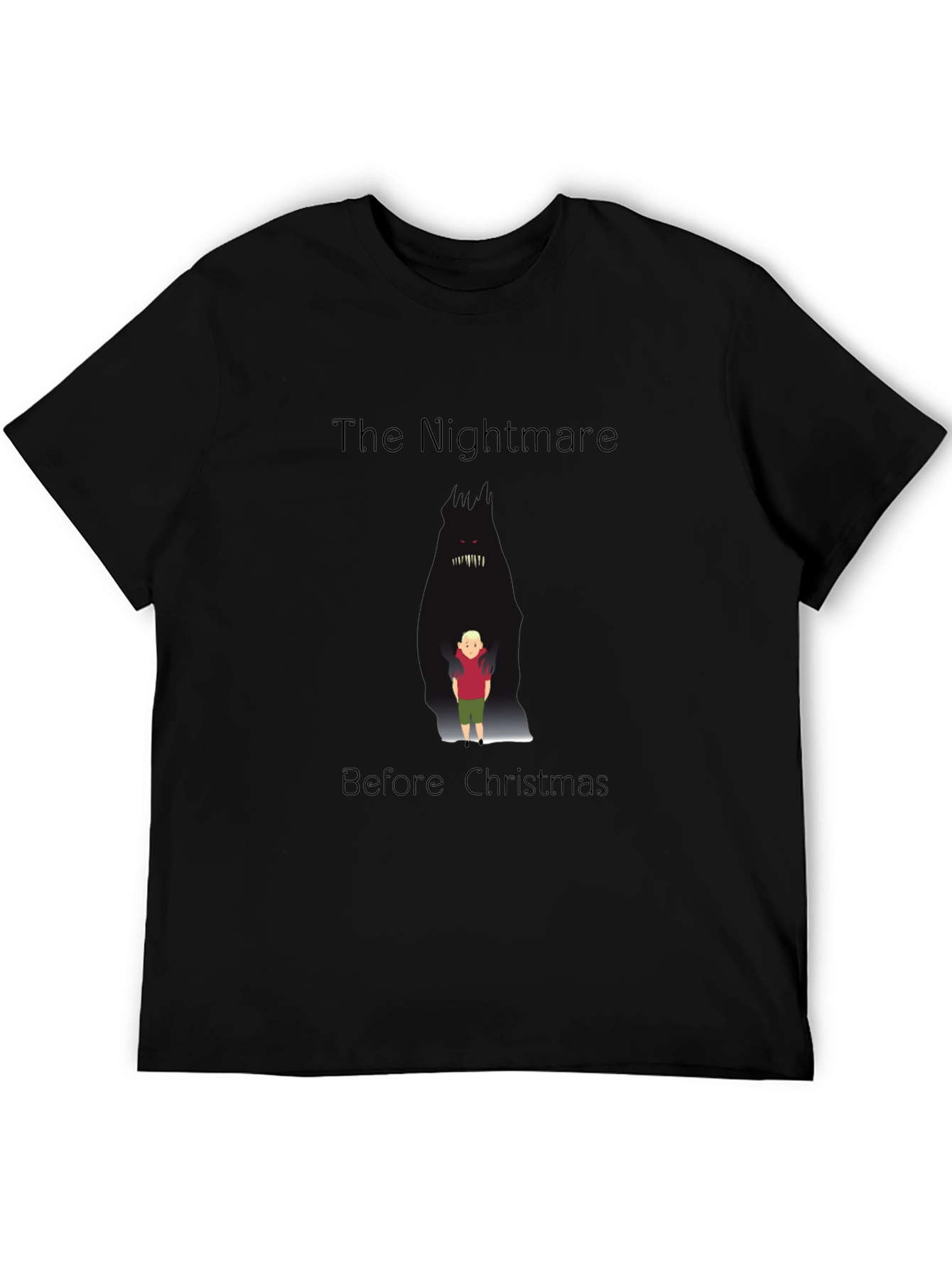 Nightmare Before Christmas Black T-Shirt