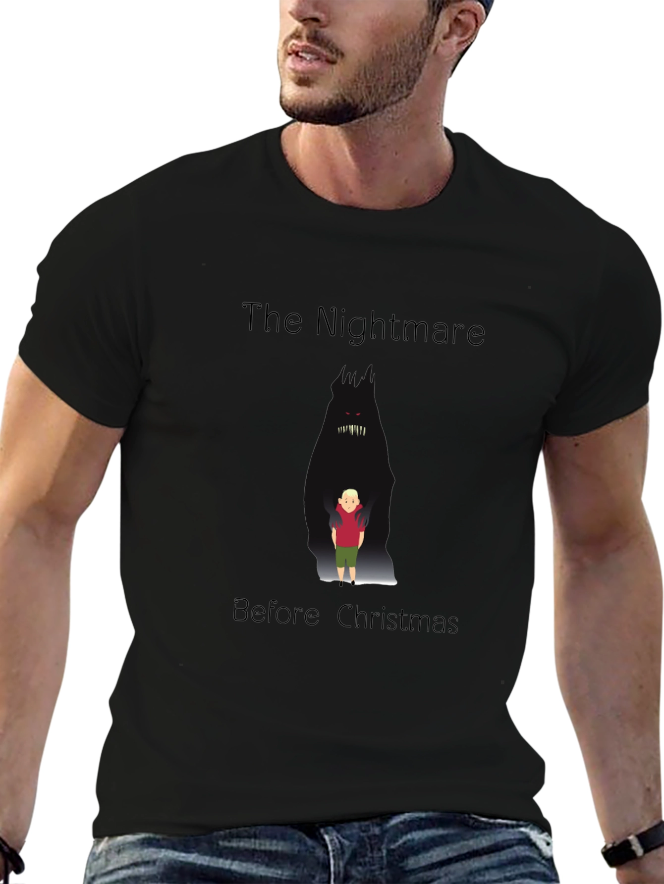 Nightmare Before Christmas Black T-Shirt